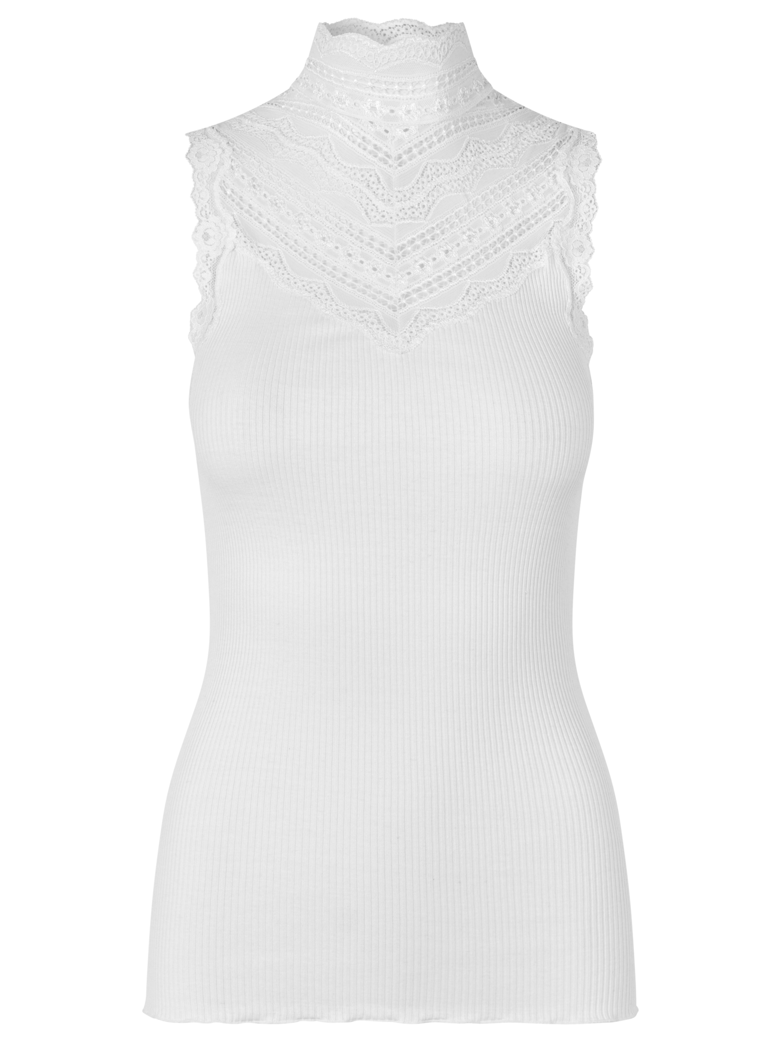RWBenita Silke SL Turtleneck blonde Top