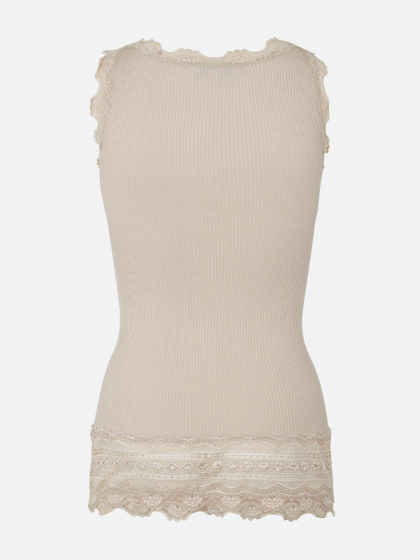 RWBenita Silk Top w/ Lace Top Rosemunde Woman