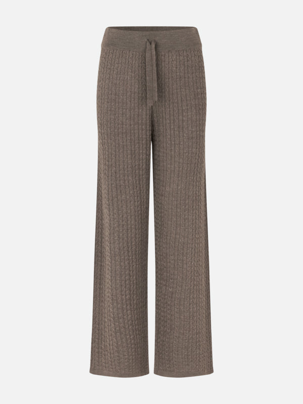 Merino wool trousers