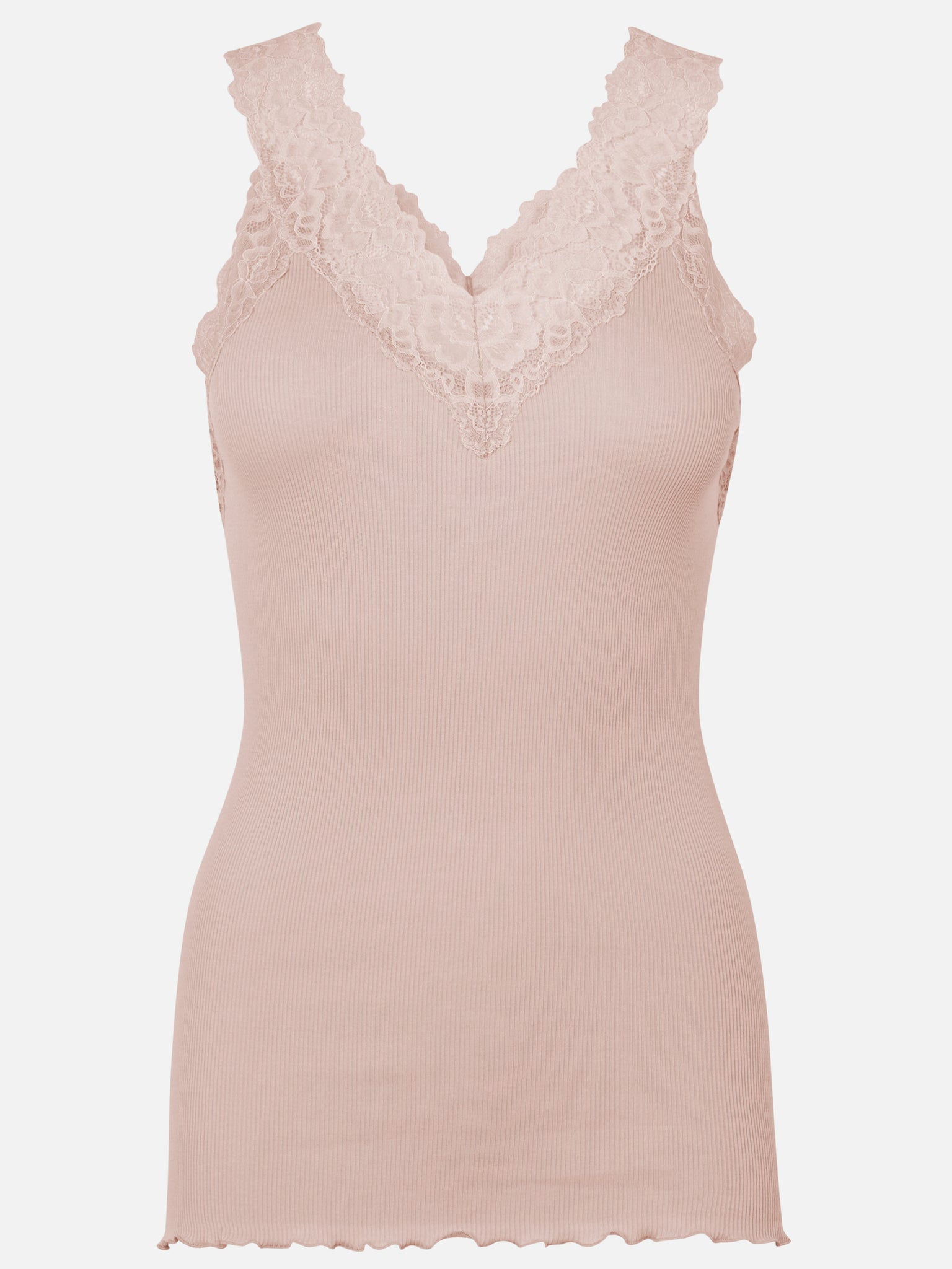 RWBernadine Organic SL Lace Top Top Rosemunde Woman XS vintage powder