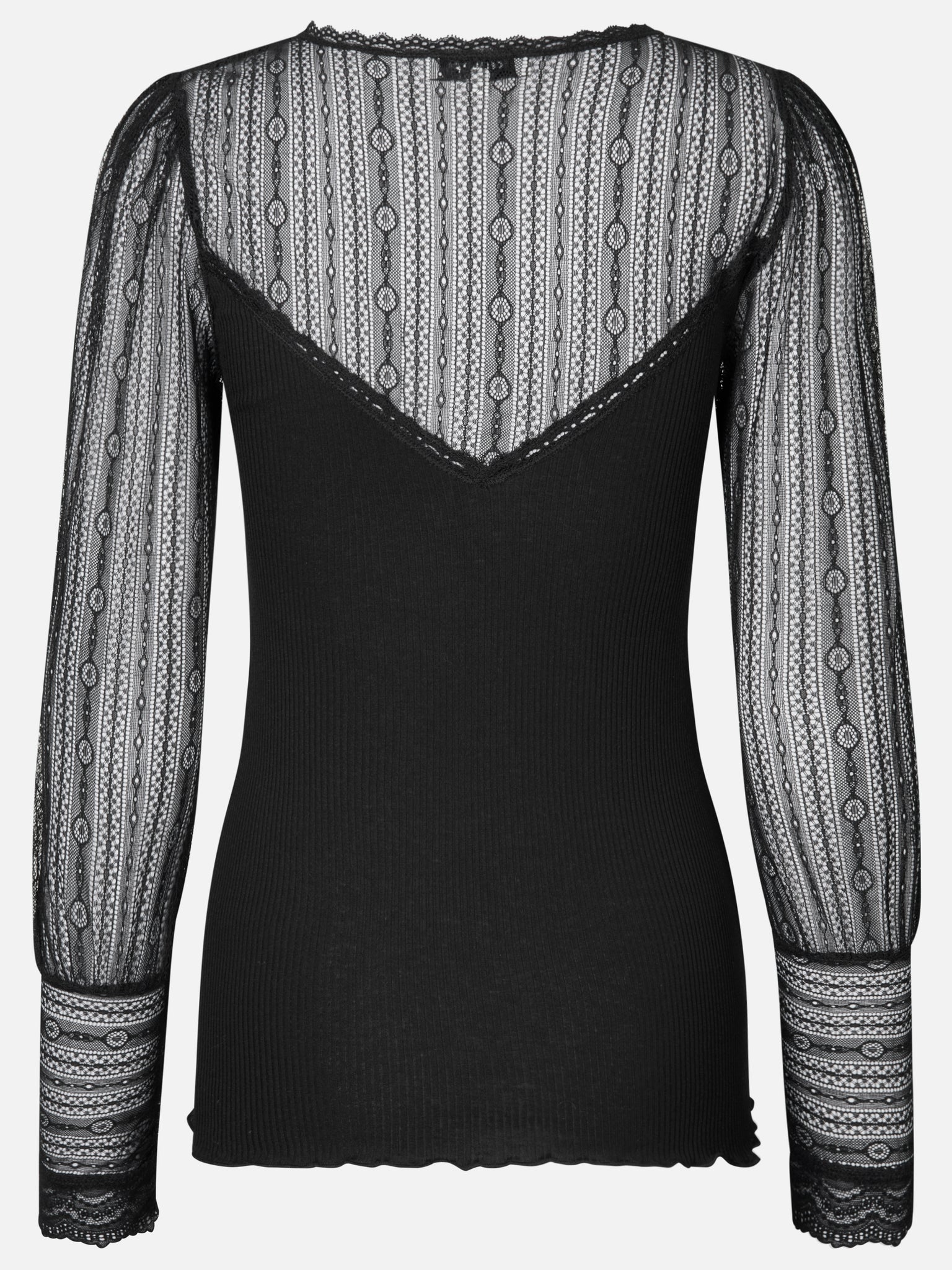 RWBeatha Silk LS V-neck T-shirt T-SHIRT LS Rosemunde Woman
