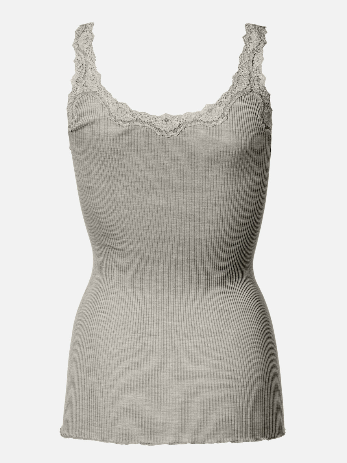 RWBabette Silk Sleeveless Deep Back Lace Top TOP Rosemunde Woman