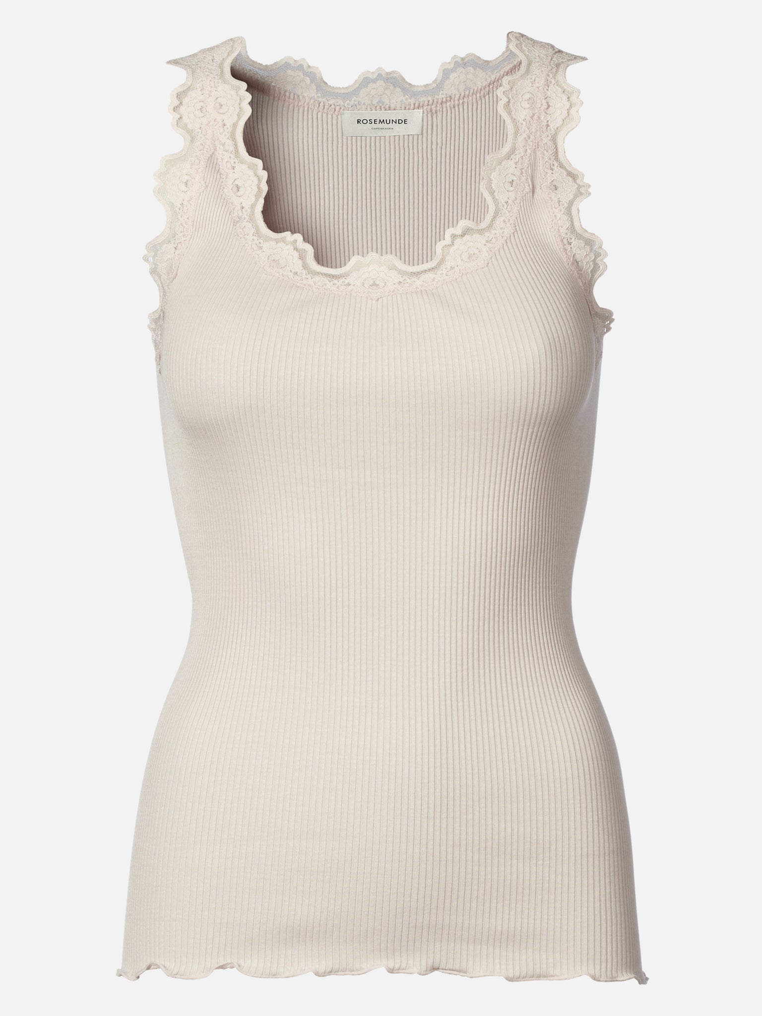 RWBabette Silk SL U-neck Lace Top