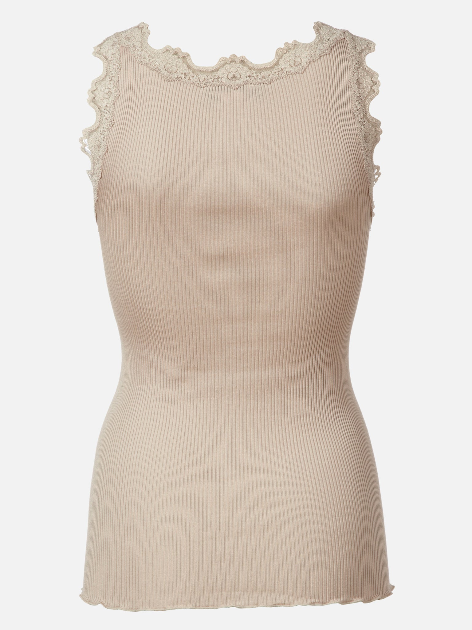 RWBabette Silk SL U-neck Lace Top TOP Rosemunde Woman