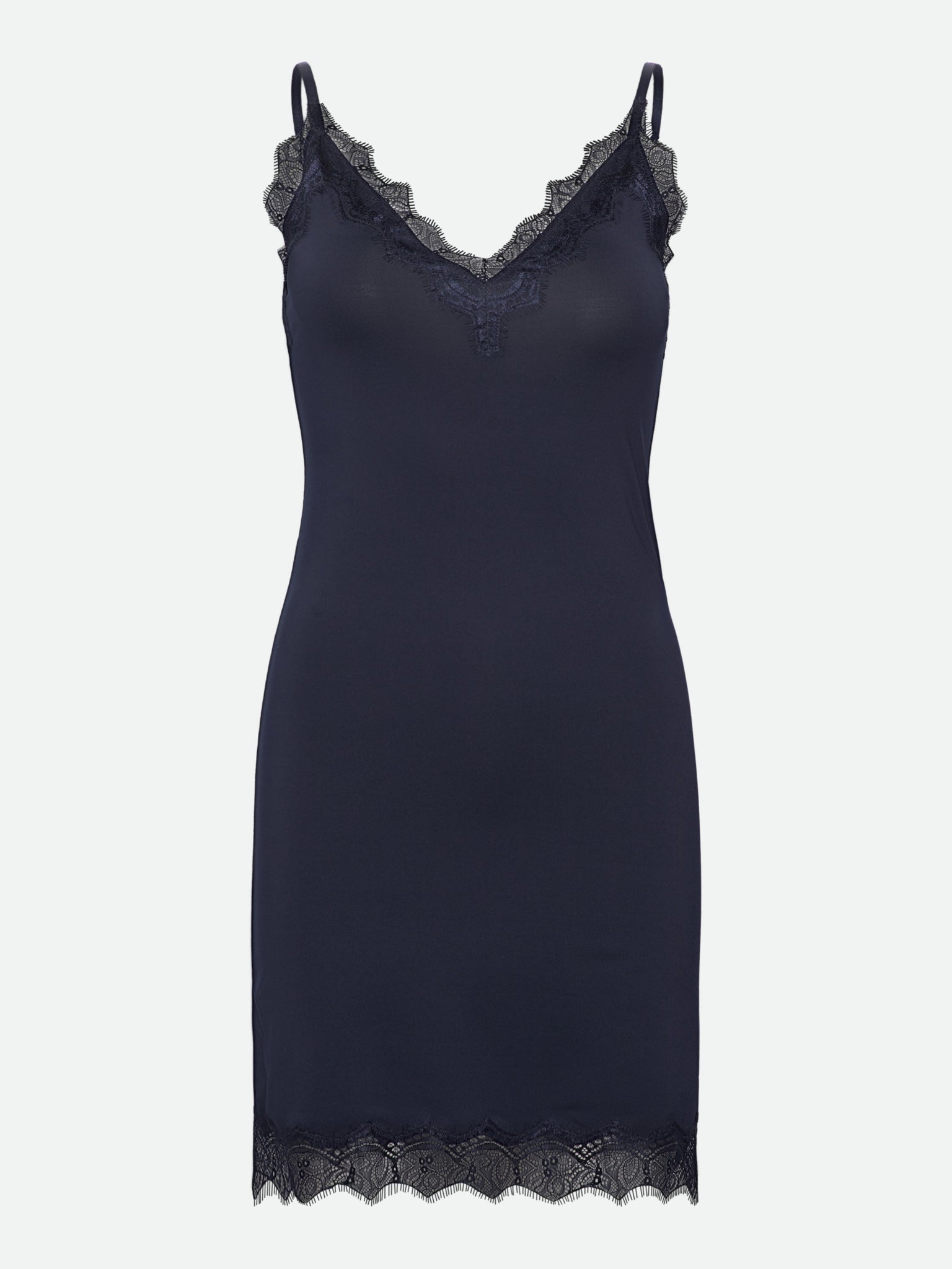 RWBillie Lace Strap Dress DRESS Rosemunde Woman 34 dark blue