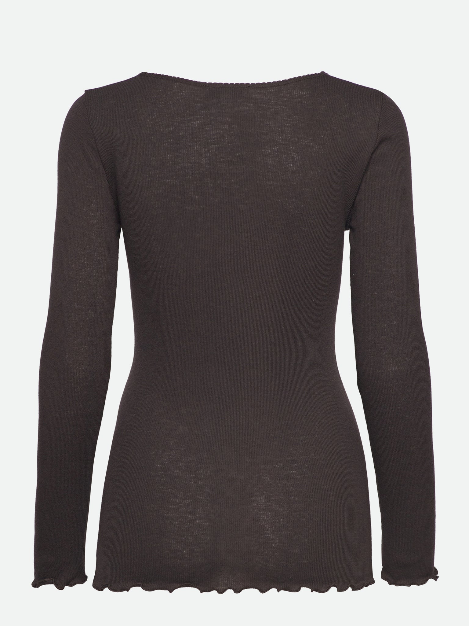 RWBurlington Wool LS O-neck T-shirt T-shirt Rosemunde Woman