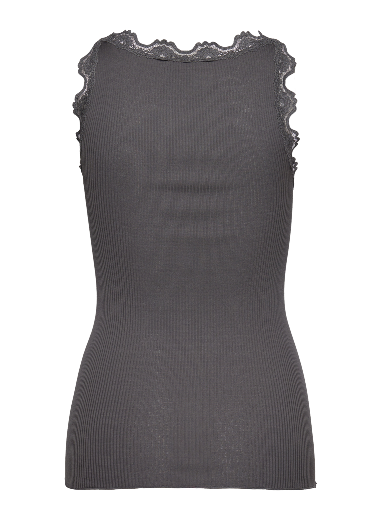 RWBabette Silk SL U-neck Long Lace Top