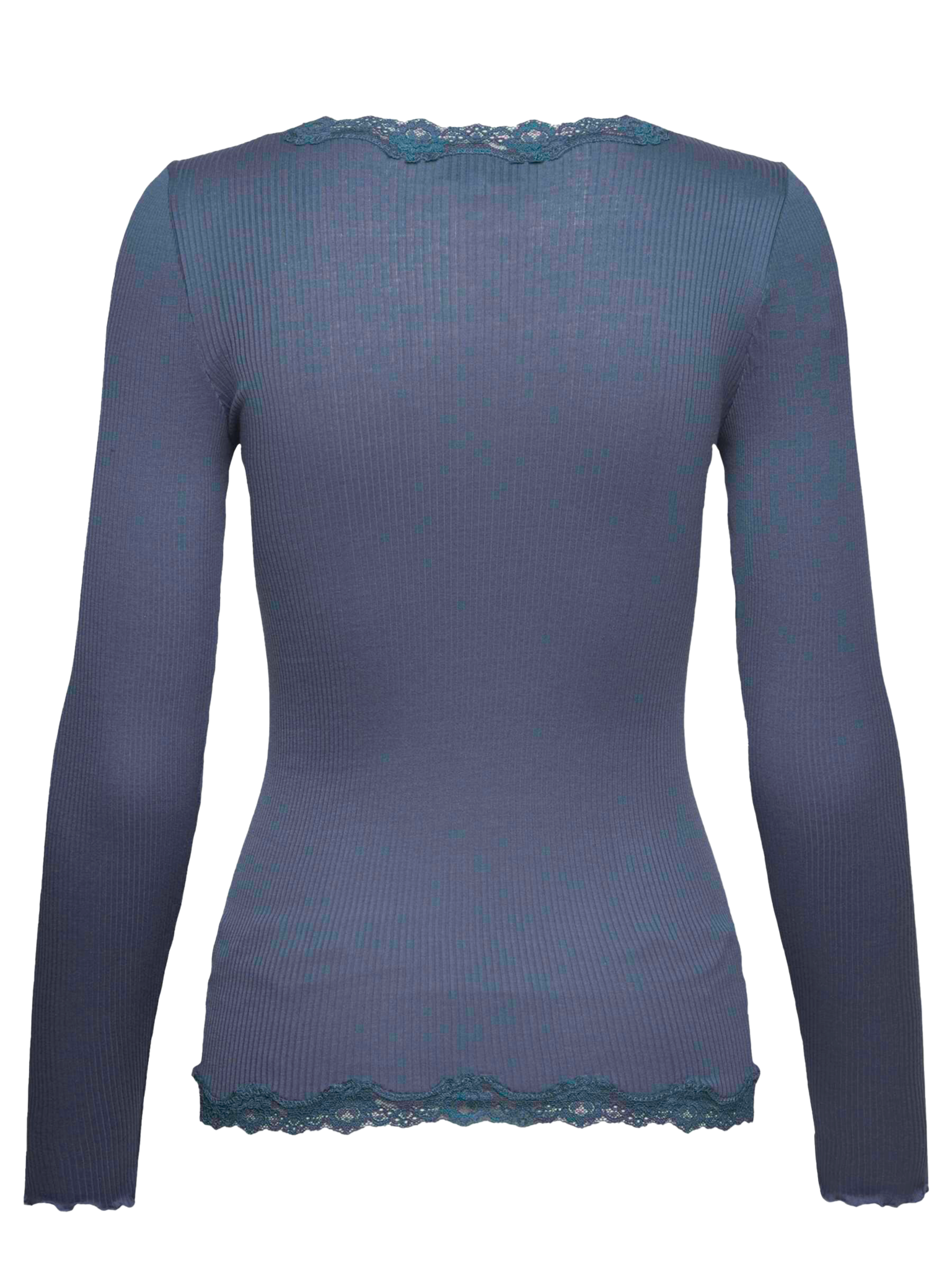 RWBabette Silk LS V-neck Lace Strickjacke