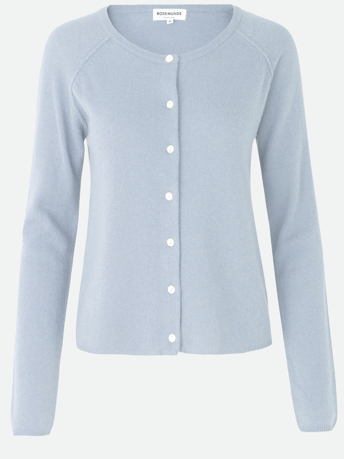 RWLaica Cashmere Long Sleeve O-neck Raglan Cardigan
