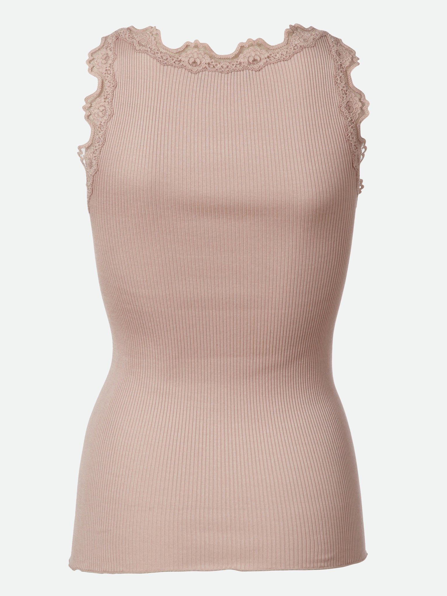 RWBabette Silk SL U-neck Lace Top TOP Rosemunde Woman