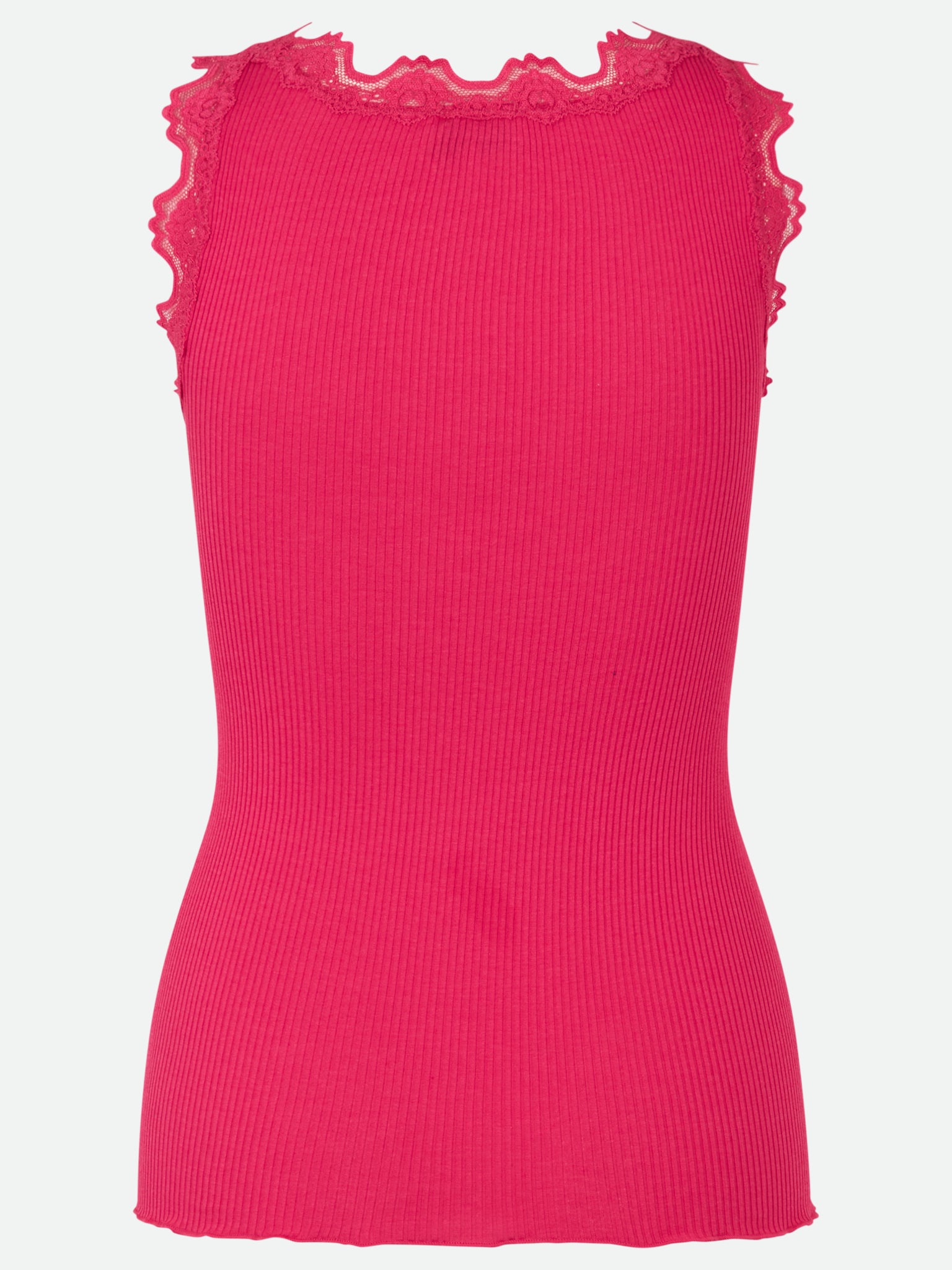 RWBabette Silk SL U-neck Long Lace Top