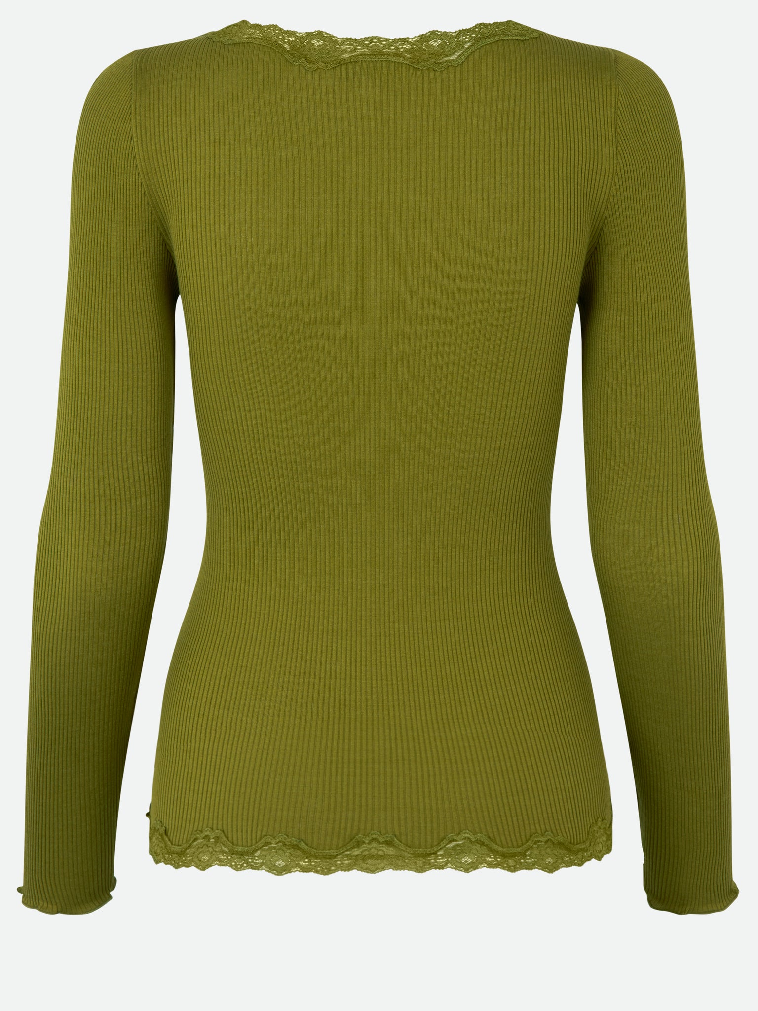 RWBabette Silk LS V-neck Lace Strickjacke