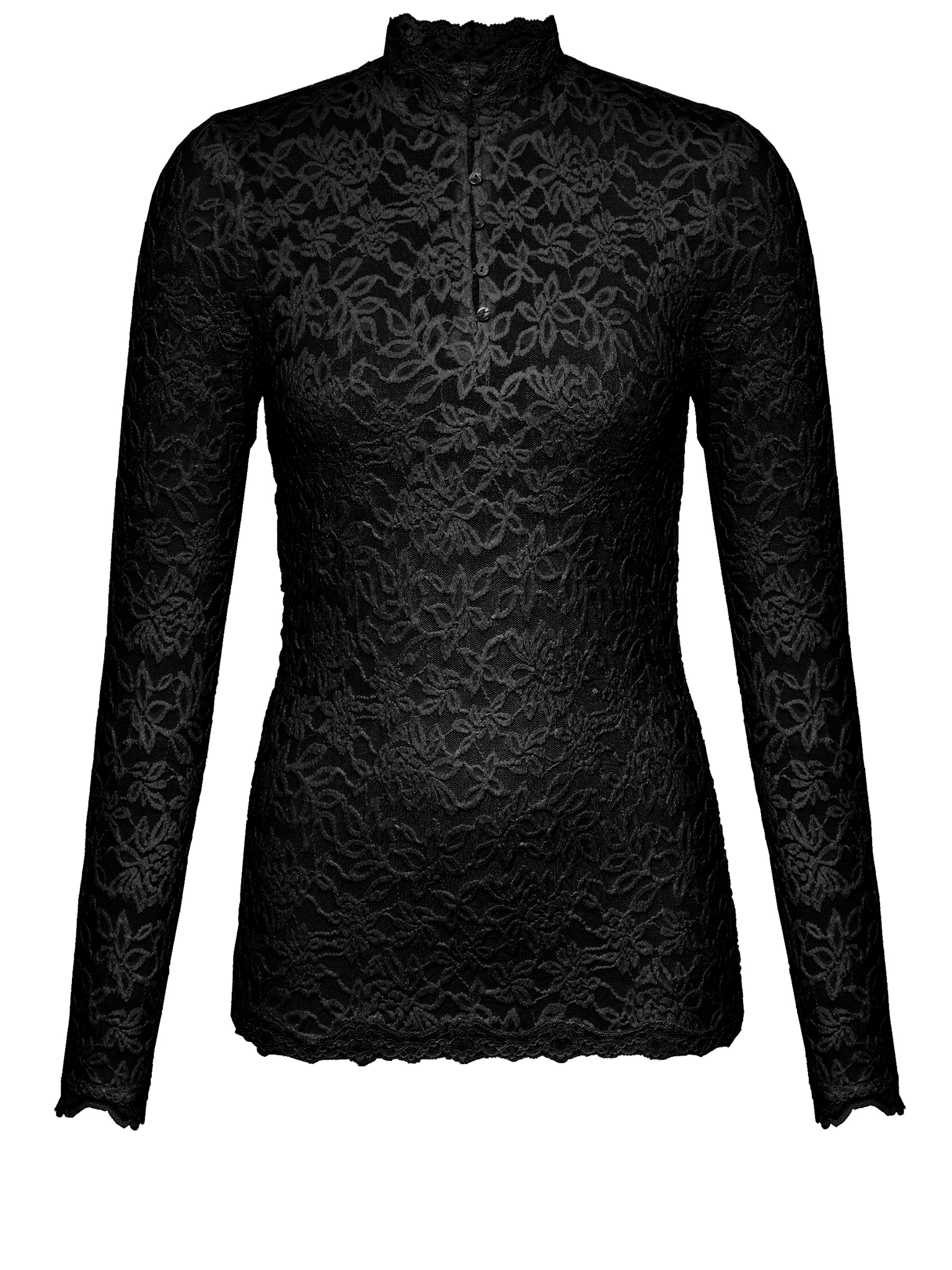 RWDelicia LS T-shirt T-shirt Rosemunde Woman XS black