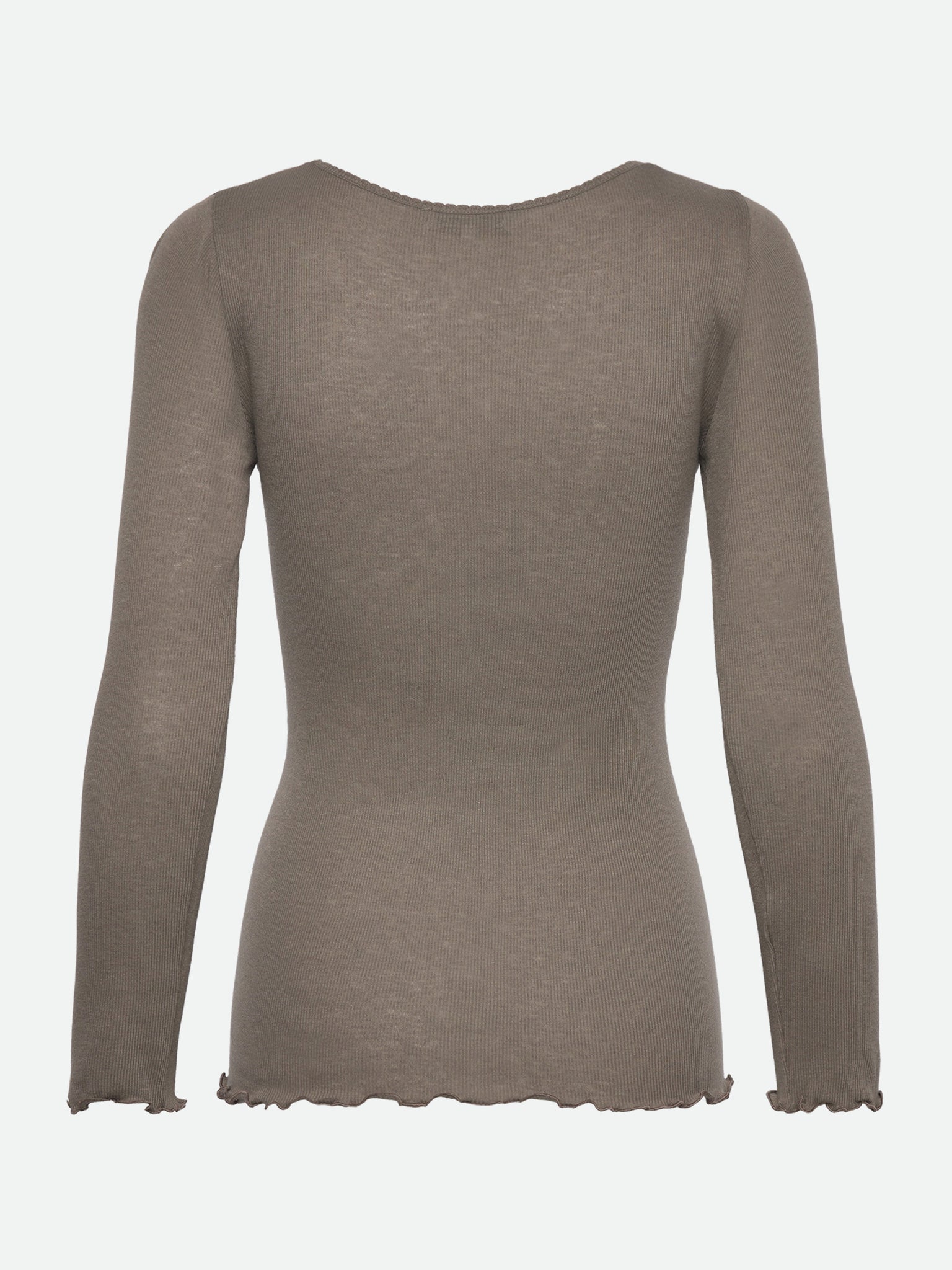 RWBurlington Wool LS O-neck T-shirt T-shirt Rosemunde Woman