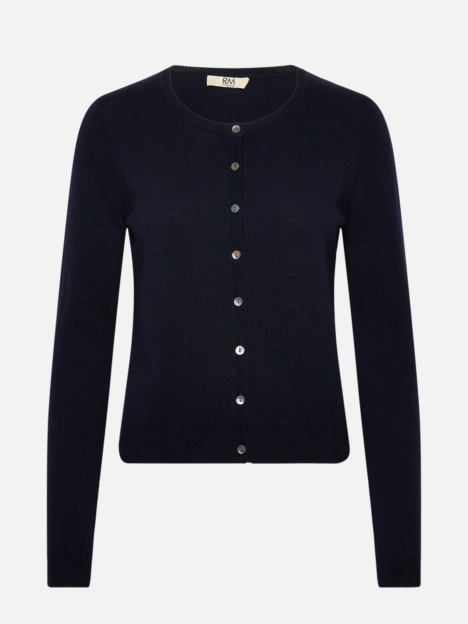 RMWSofia Wool LS Short Cardigan Cardigan Rosemunde Woman XS navy