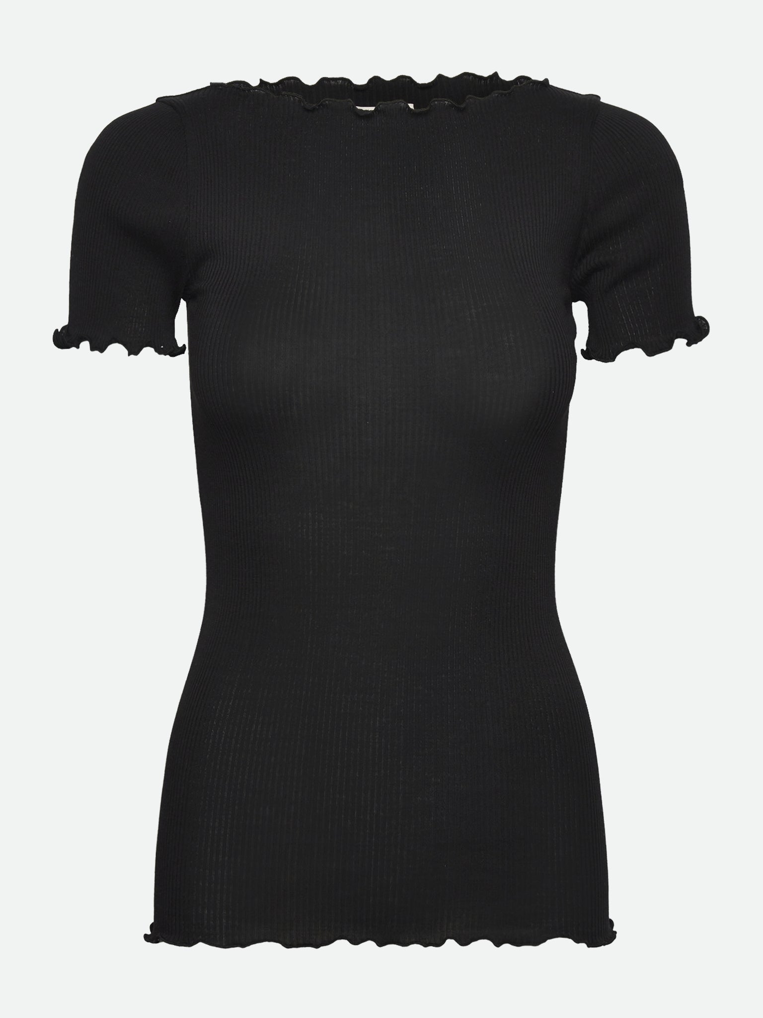 RMWBalta Modal SS Boat Neck T-shirt T-shirt Rosemunde Woman XS black