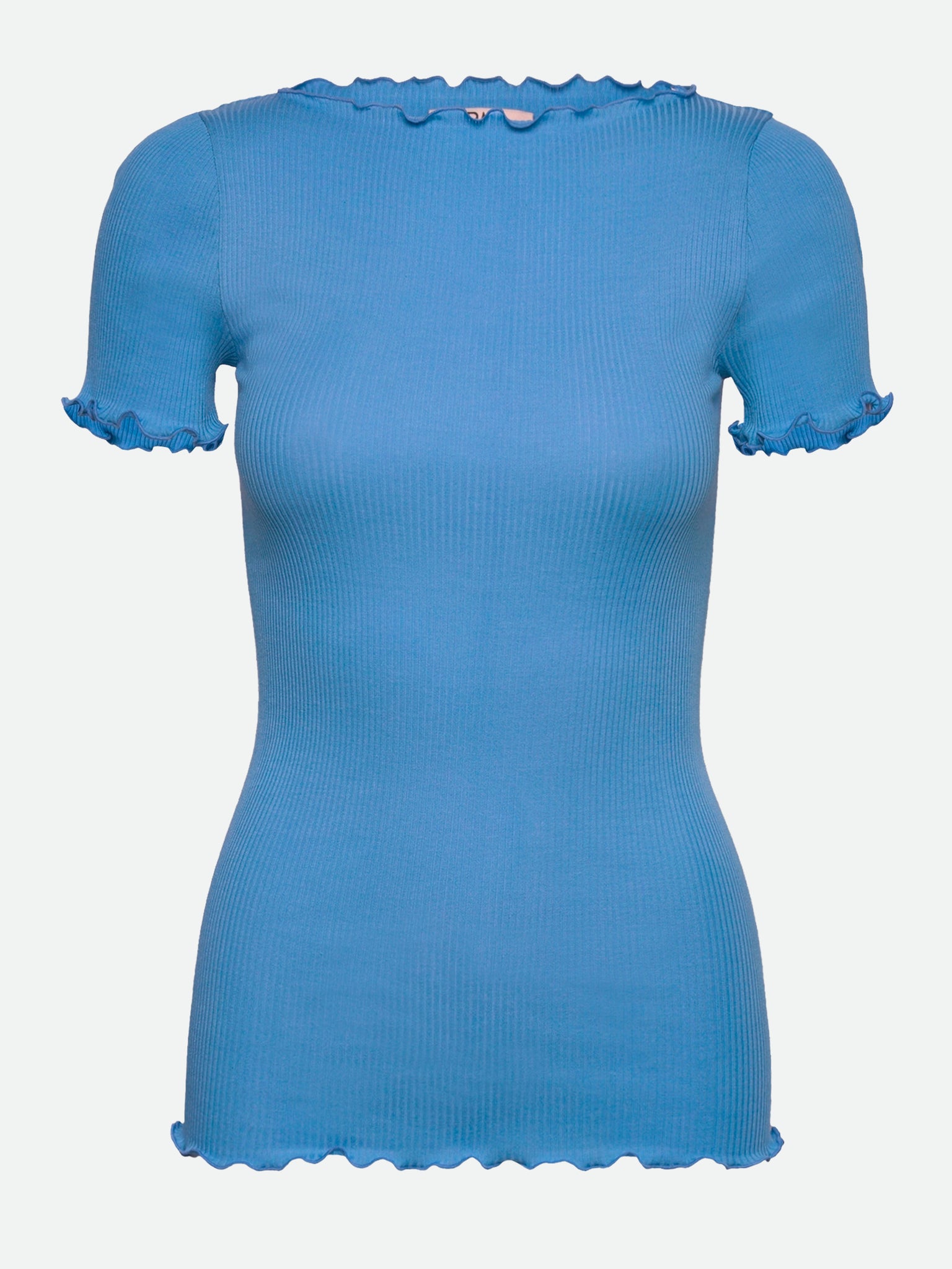 RMWBalta Modal SS Boat Neck T-shirt T-shirt Rosemunde Woman XS azure blue