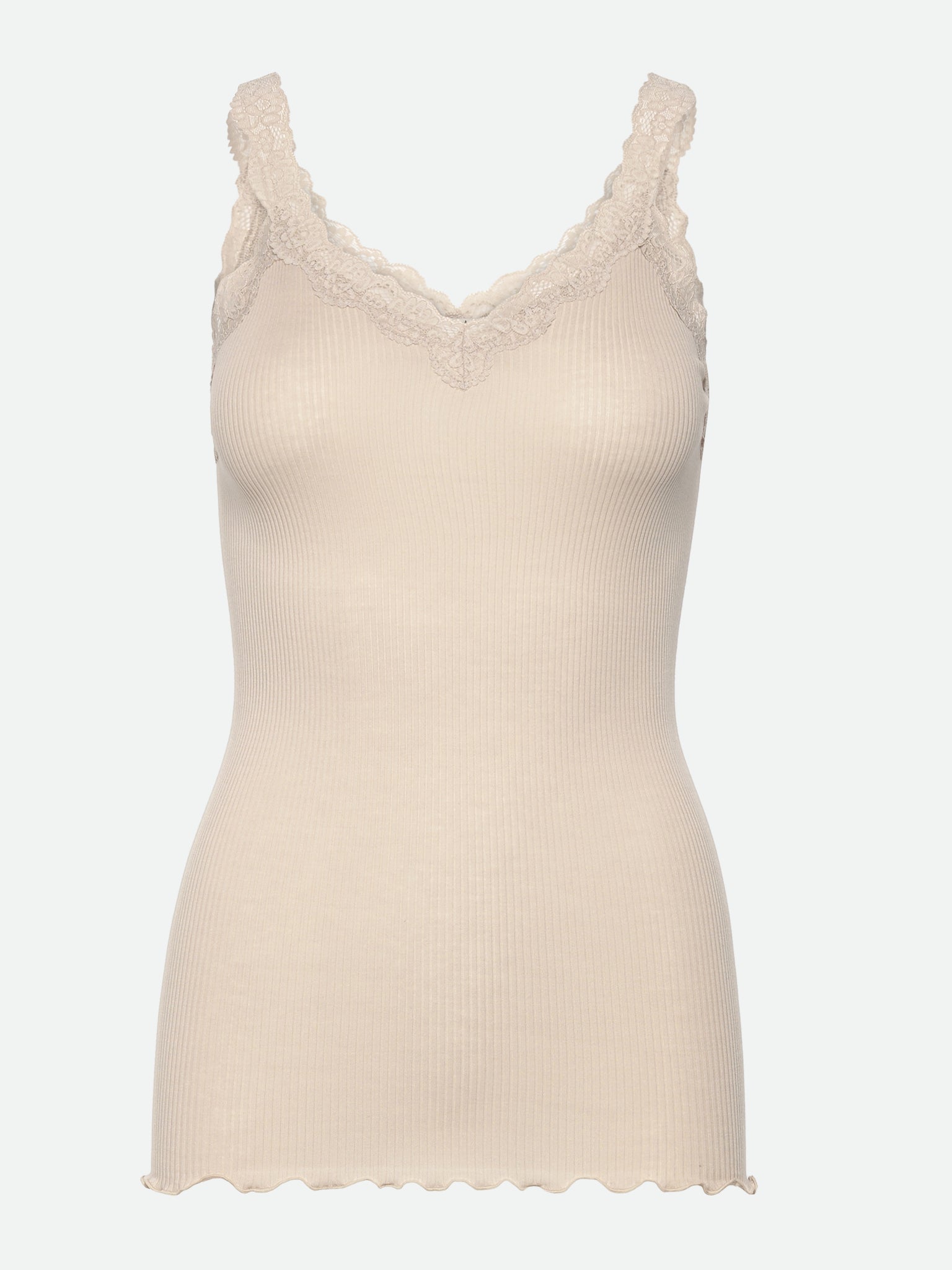 RMWBalta modal SL V-neck top Top Rosemunde Woman XS cacao