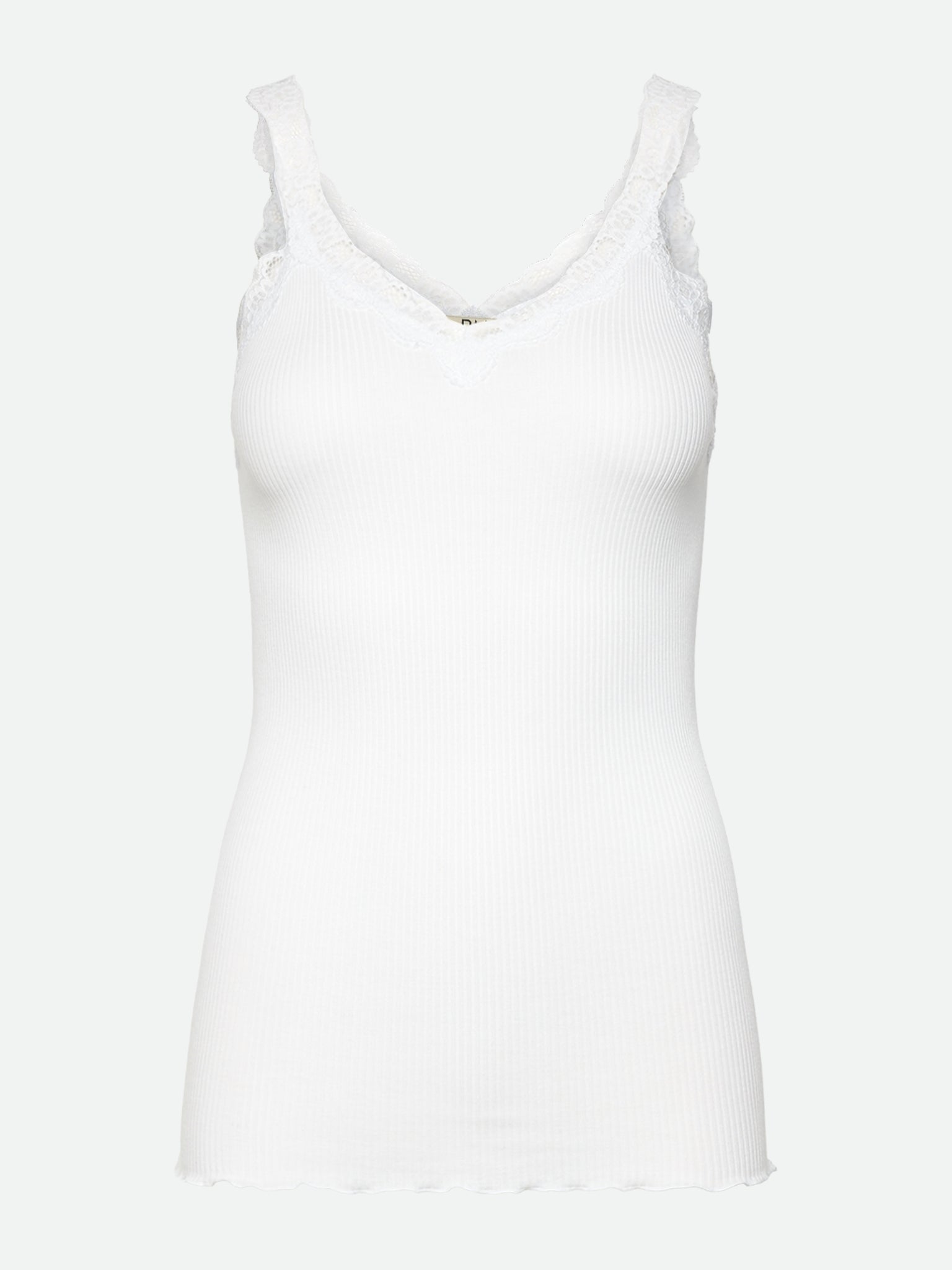 RMWBalta Modal SL V-Neck Top Top Rosemunde Woman XS new white