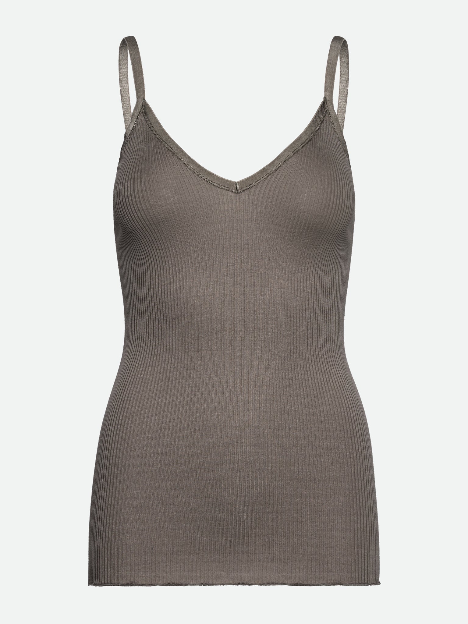 RWBelle Silk SL V-neck Elastic Top Top Rosemunde Woman XS falcon