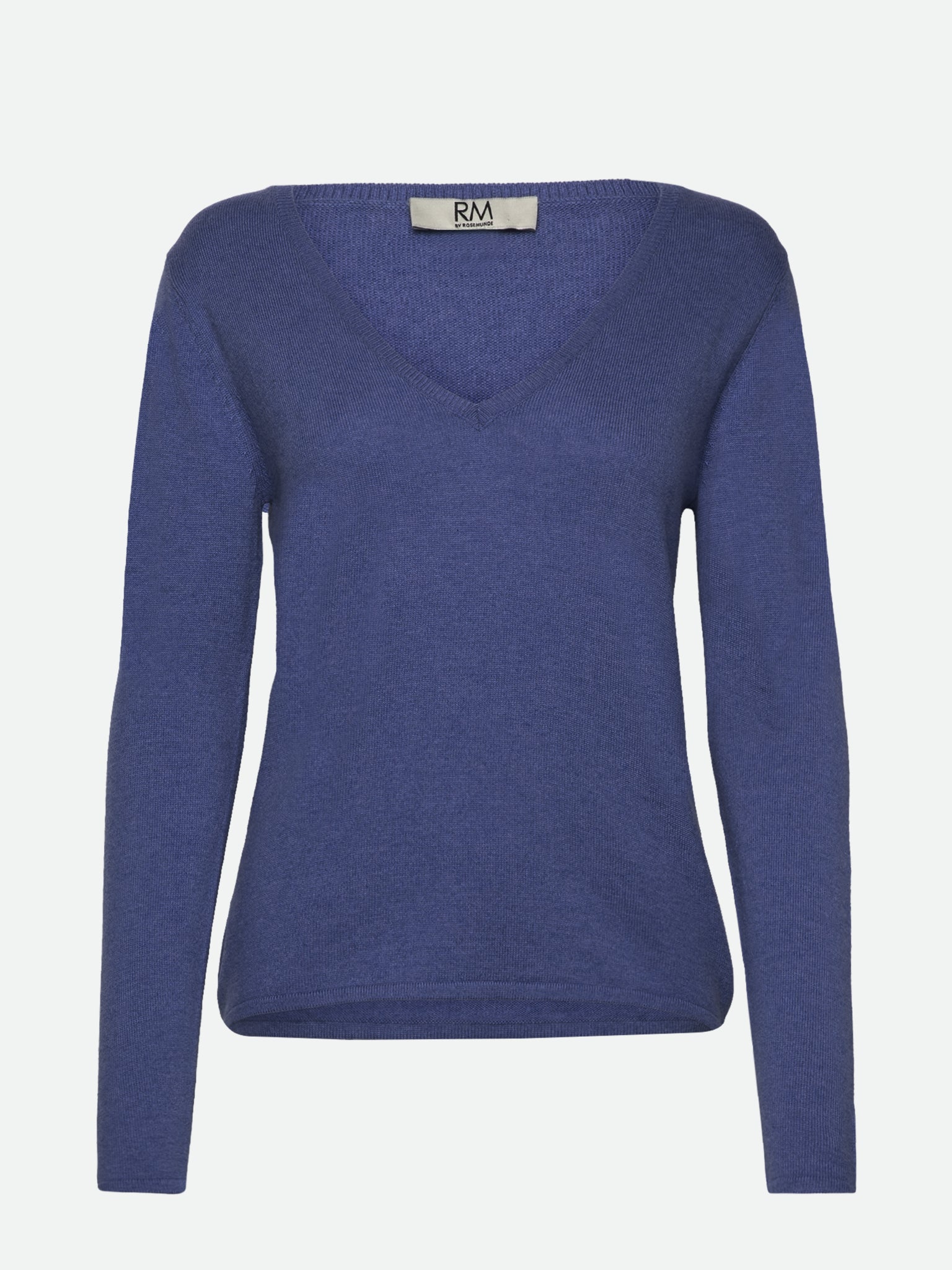 RMWSofia LS Regular V-neck Pullover Pullover Rosemunde Woman XS saphire blue