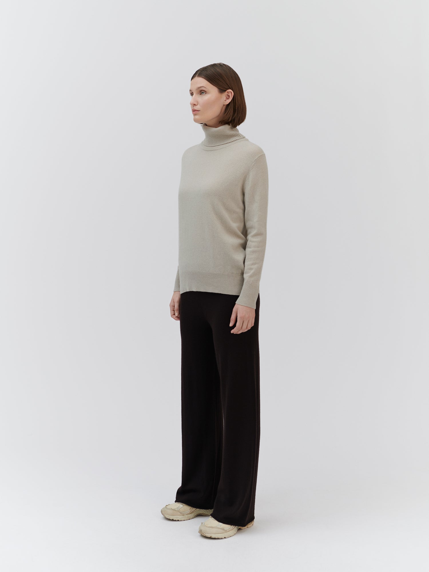 RWLaica Cashmere LS Roll Neck Pullover Rosemunde Woman