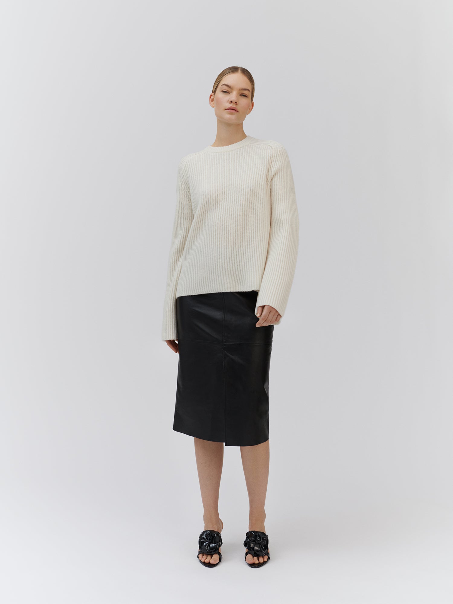 RWFelino Leather Calf Skirt SKIRT Rosemunde Woman