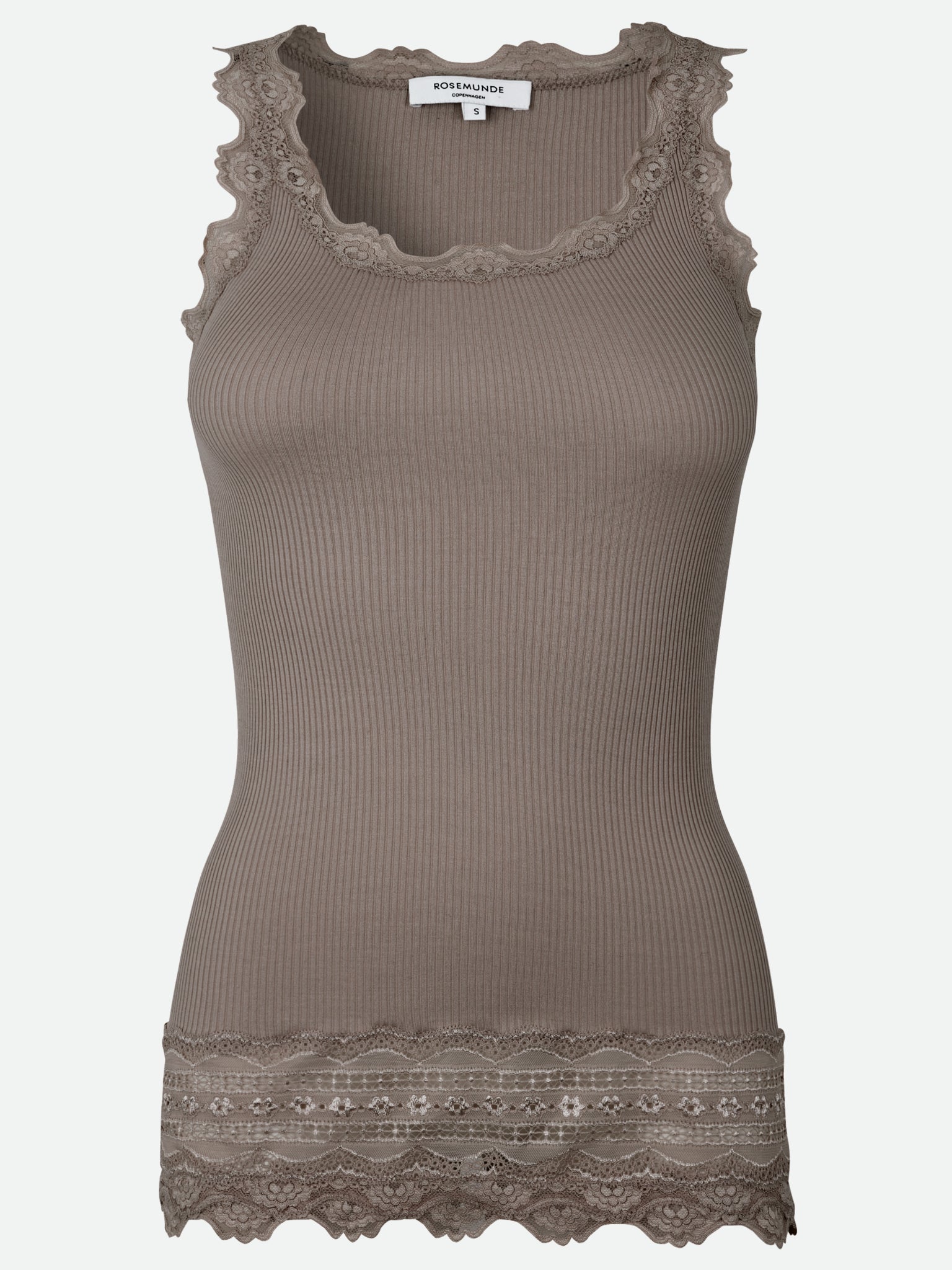 RWBenita Silk Top w/ Lace Top Rosemunde Woman XS falcon