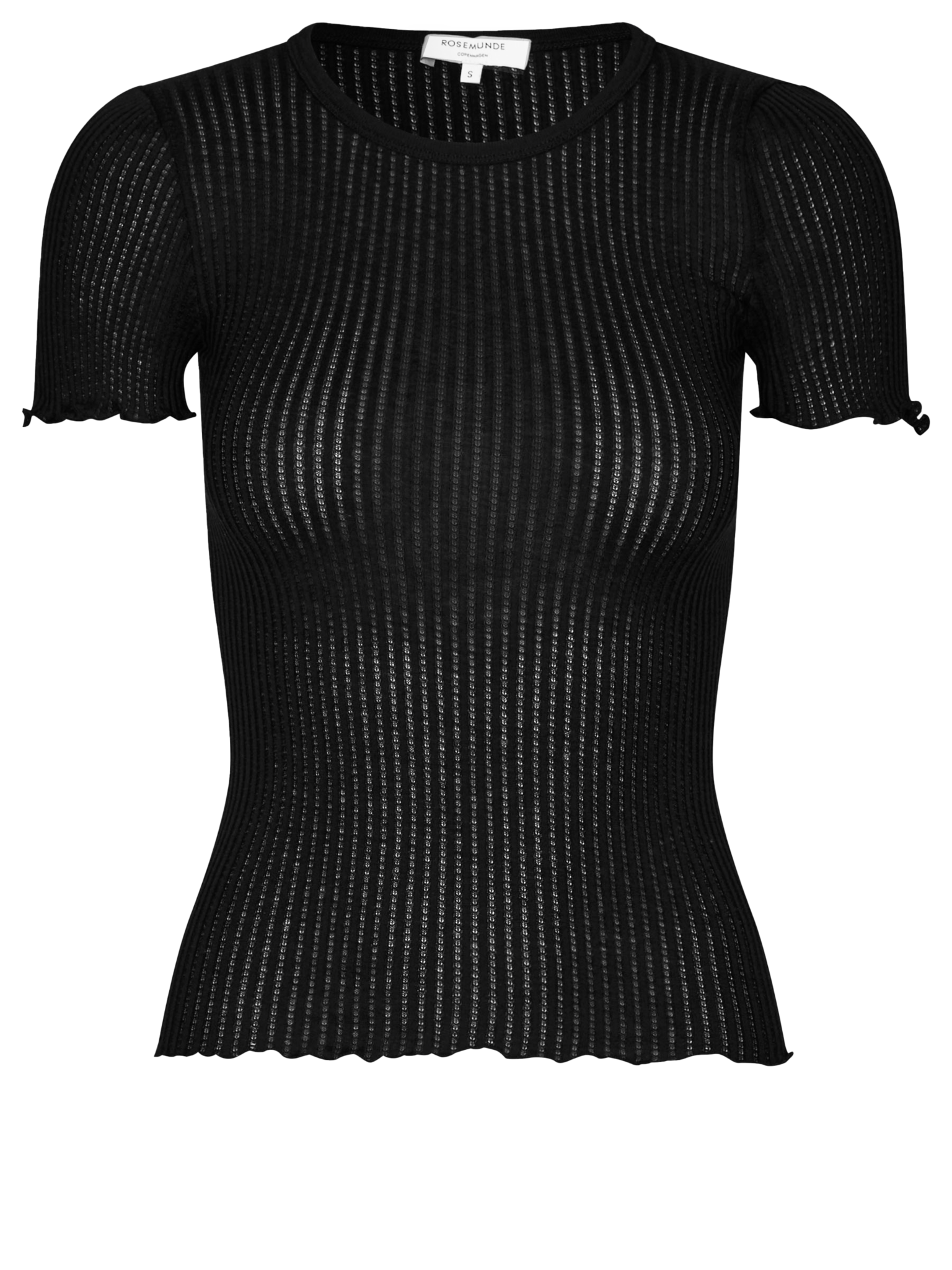 RWBelize Silk SS T-shirt T-shirt Rosemunde Woman XS black