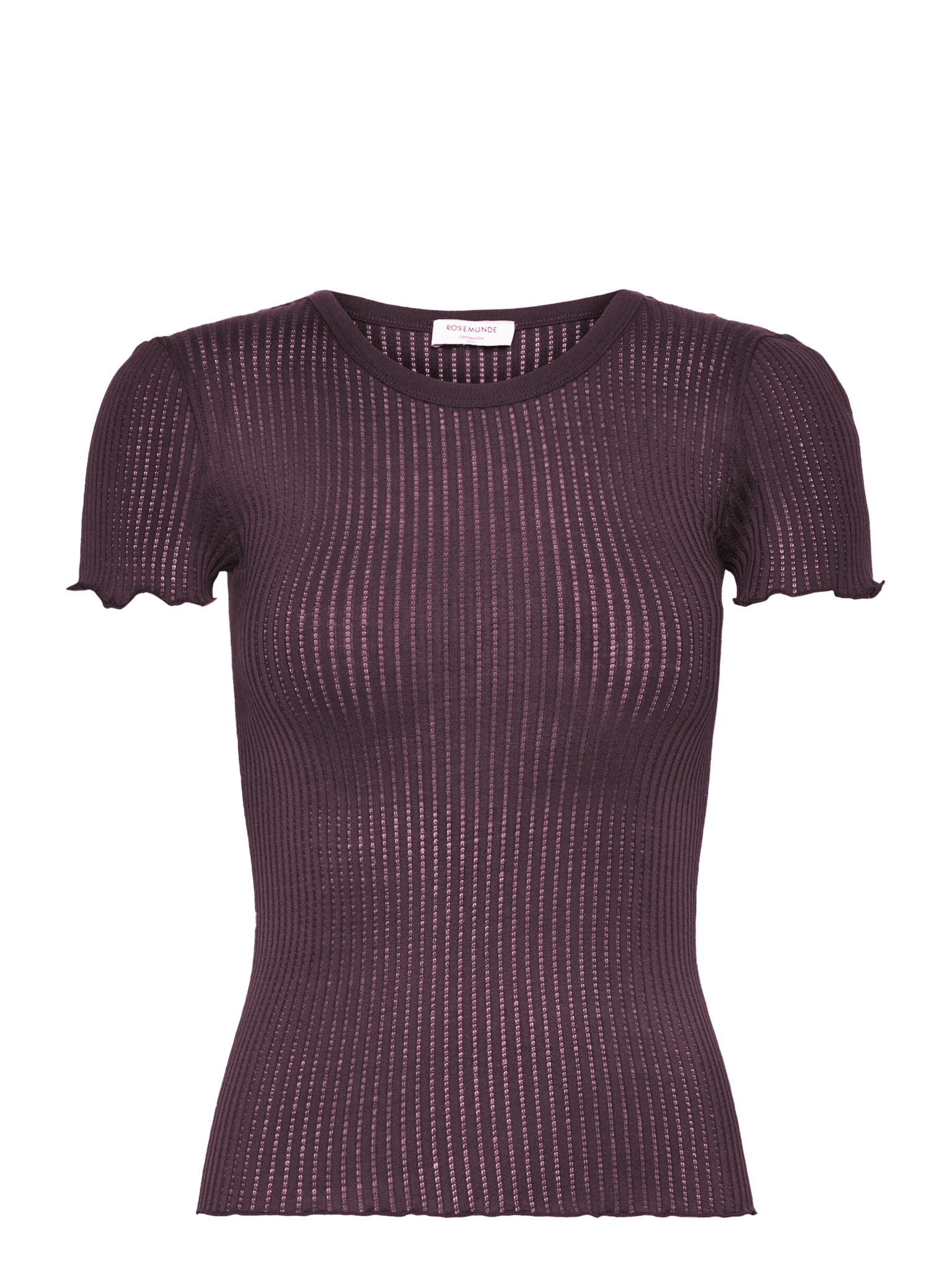 RWBelize Silk SS T-shirt T-shirt Rosemunde Woman XS winetasting