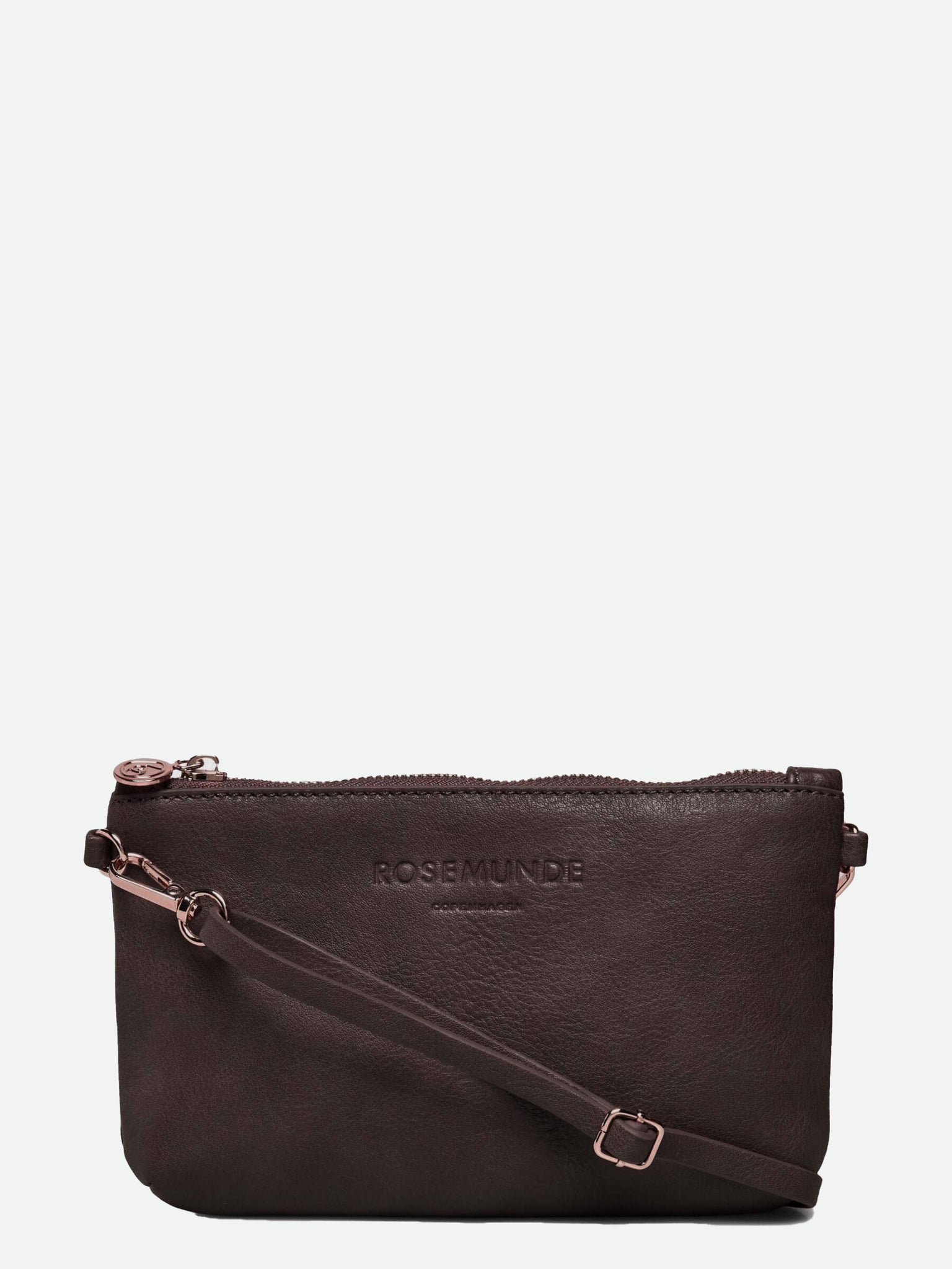 RBAndora Small Clutch CLUTCH Rosemunde Woman 0 dark brown gold