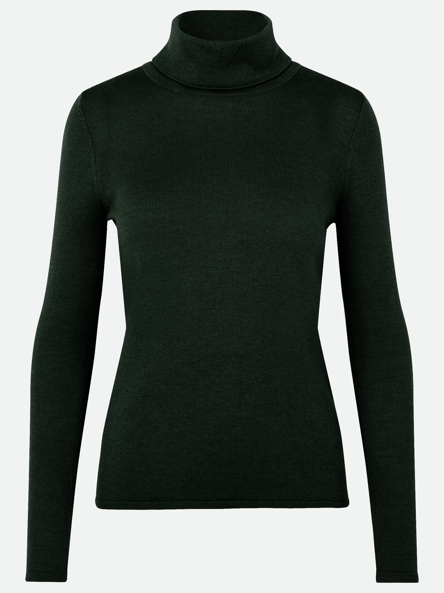 RMWSofia Wool Long Sleeve Roll-neck Pullover Pullover Rosemunde Woman XS bottle green