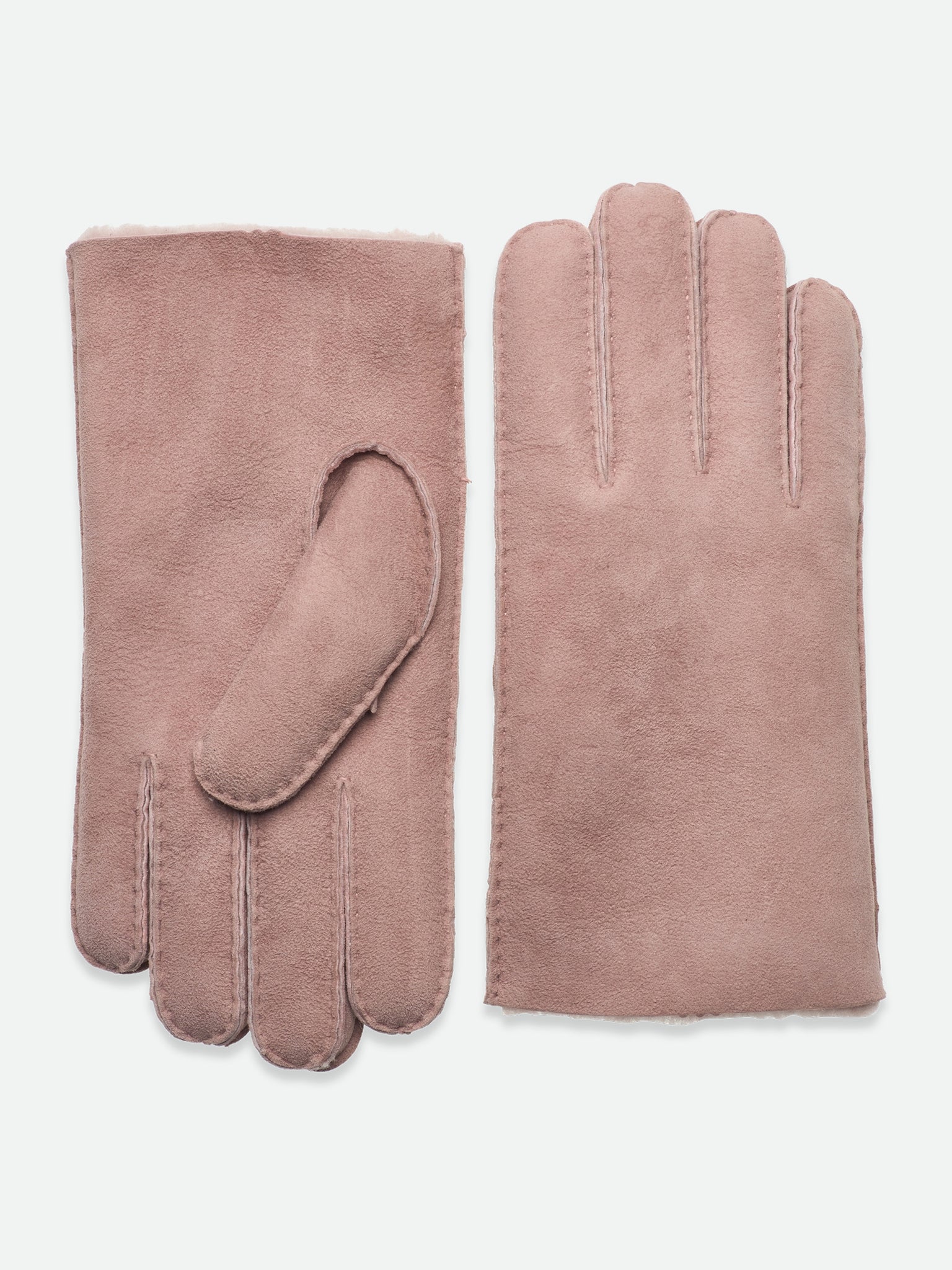RHSydney Shearling Gloves GLOVES Rosemunde Woman XS/S vintage powder