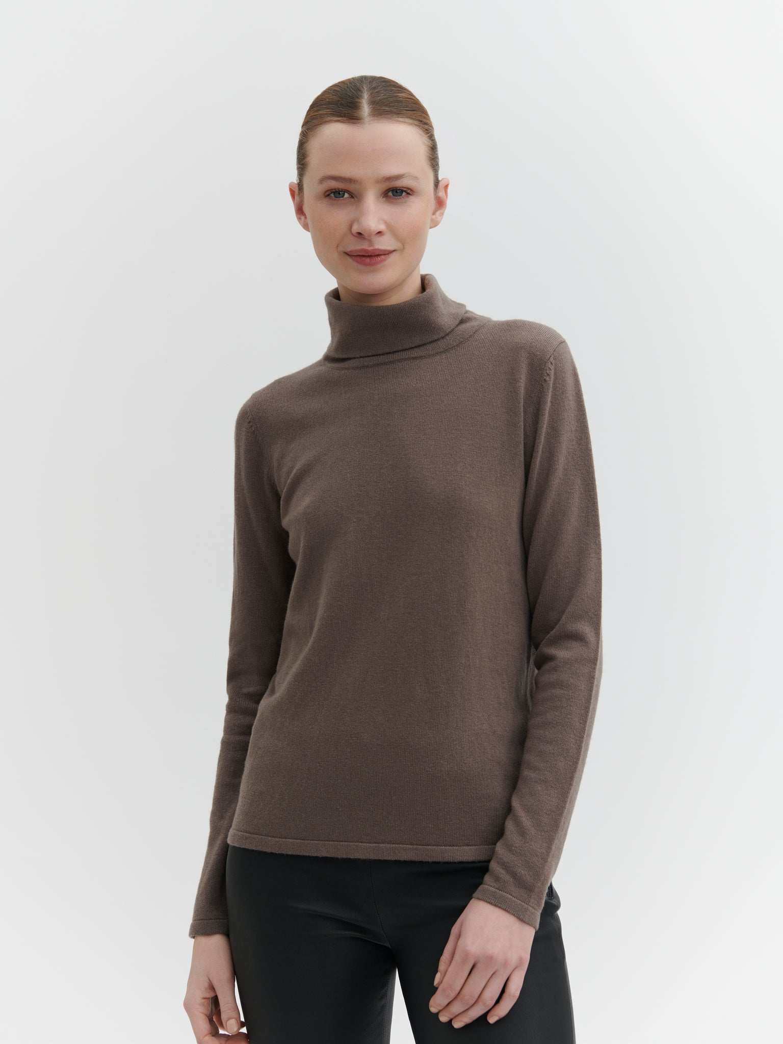 RMWSofia Wool Long Sleeve Roll-neck Pullover Pullover Rosemunde Woman