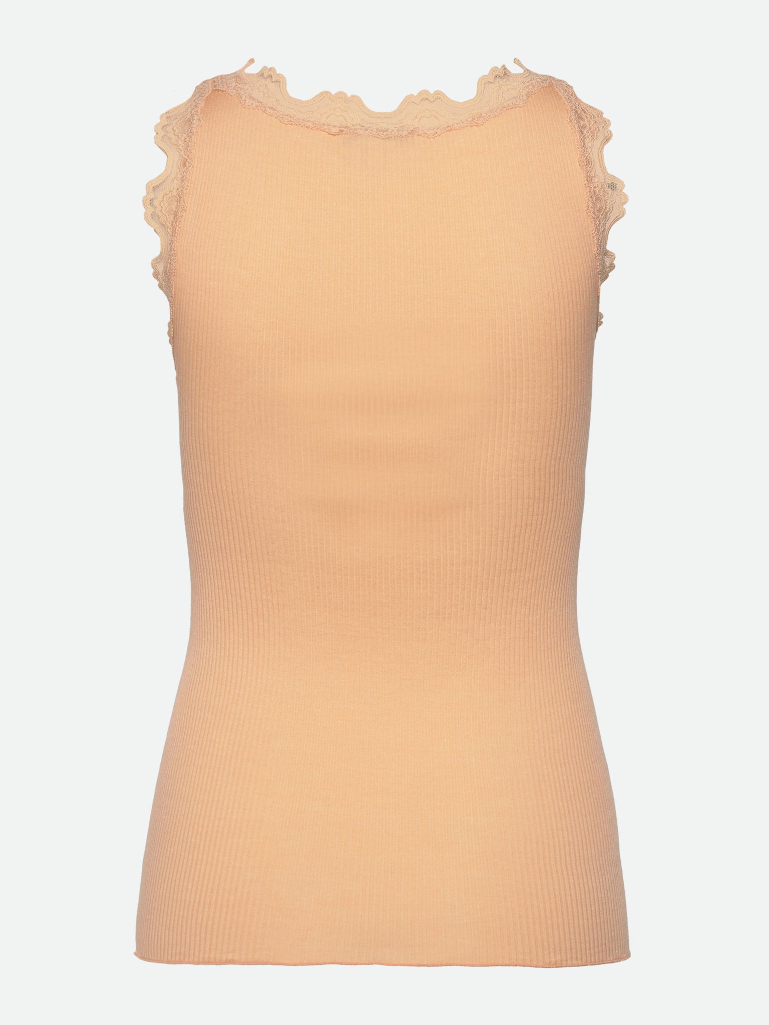 RWBabette Silk SL U-neck Long Lace Top TOP Rosemunde Woman