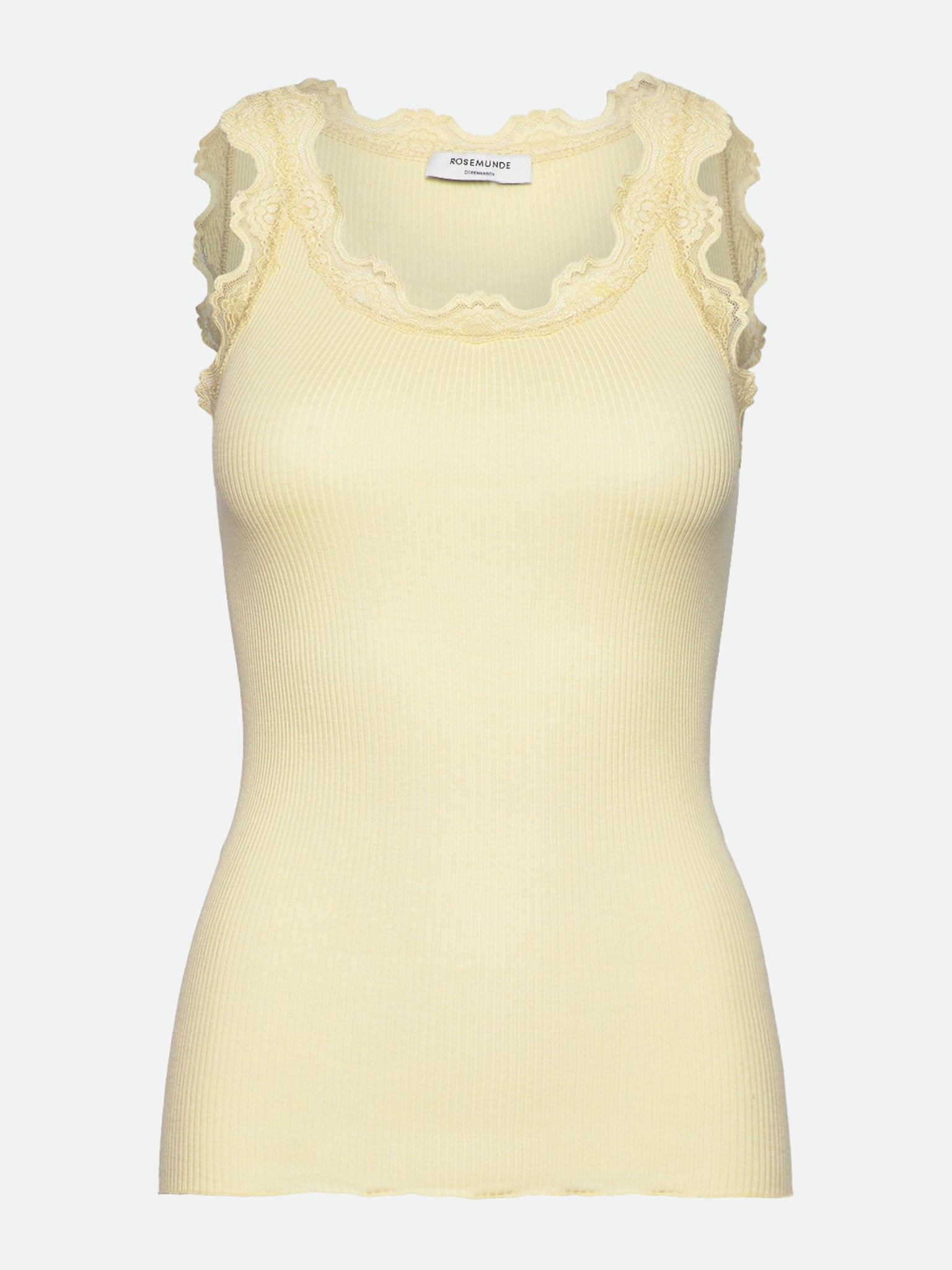 RWBabette Silk SL U-neck Long Lace Top