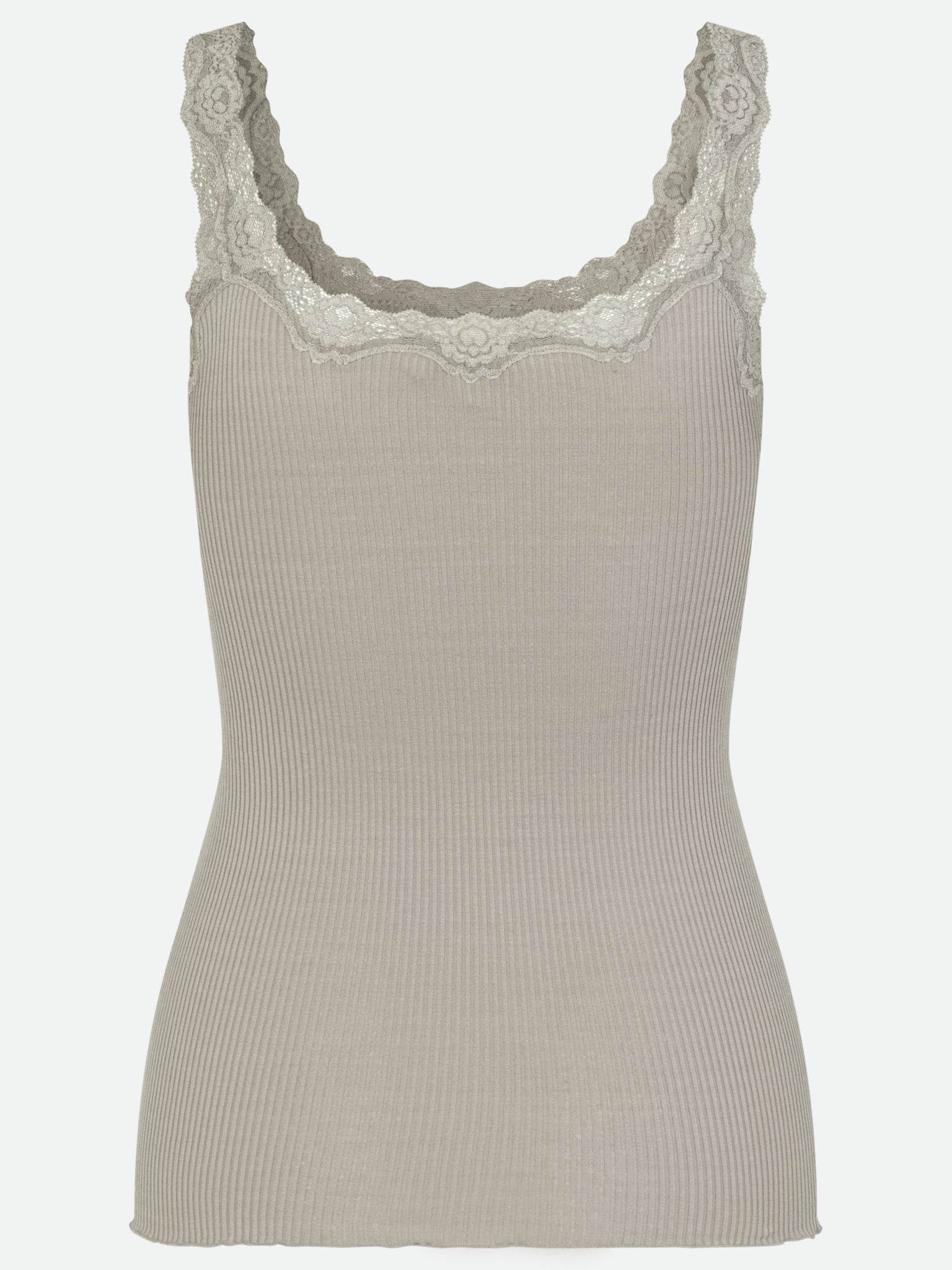 RWBabette Silk SL Deep Back Lace Top TOP Rosemunde Woman