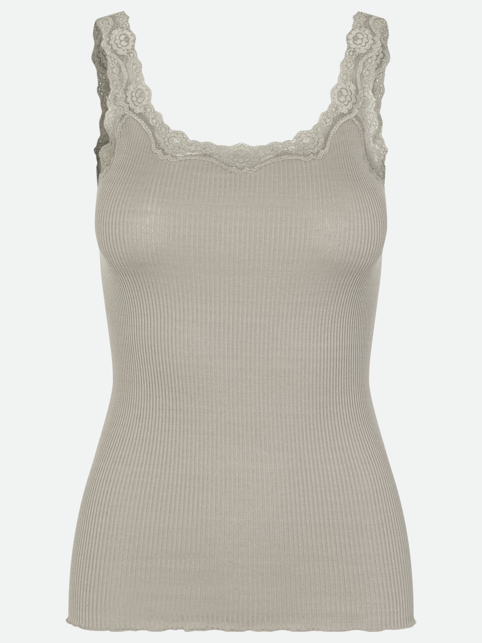 RWBabette Silk SL Deep Back Lace Top TOP Rosemunde Woman