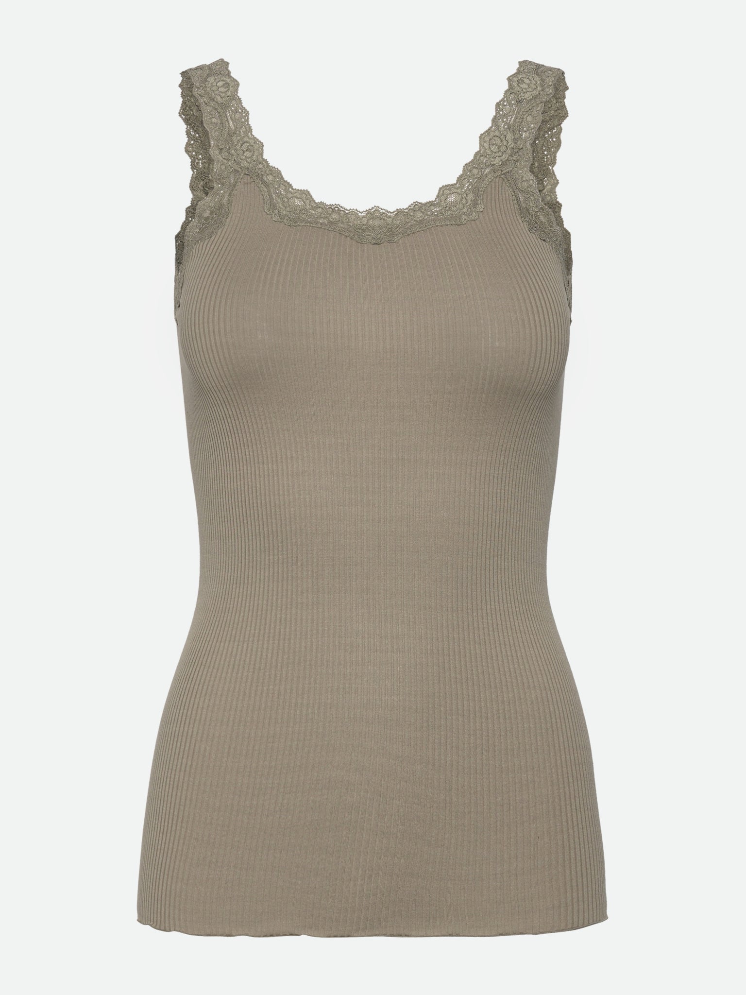 RWBabette Silk SL Deep Back Lace Top