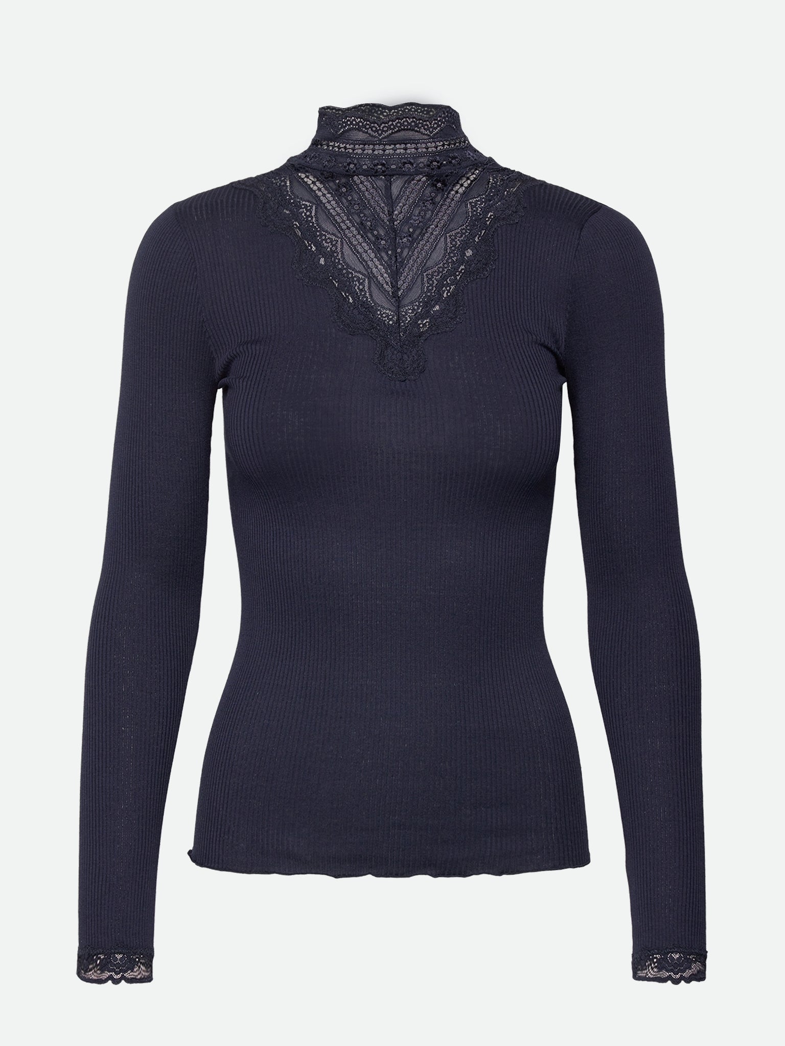 RWBenita LS Regular Turtleneck T-shirt T-shirt Rosemunde Woman XS navy