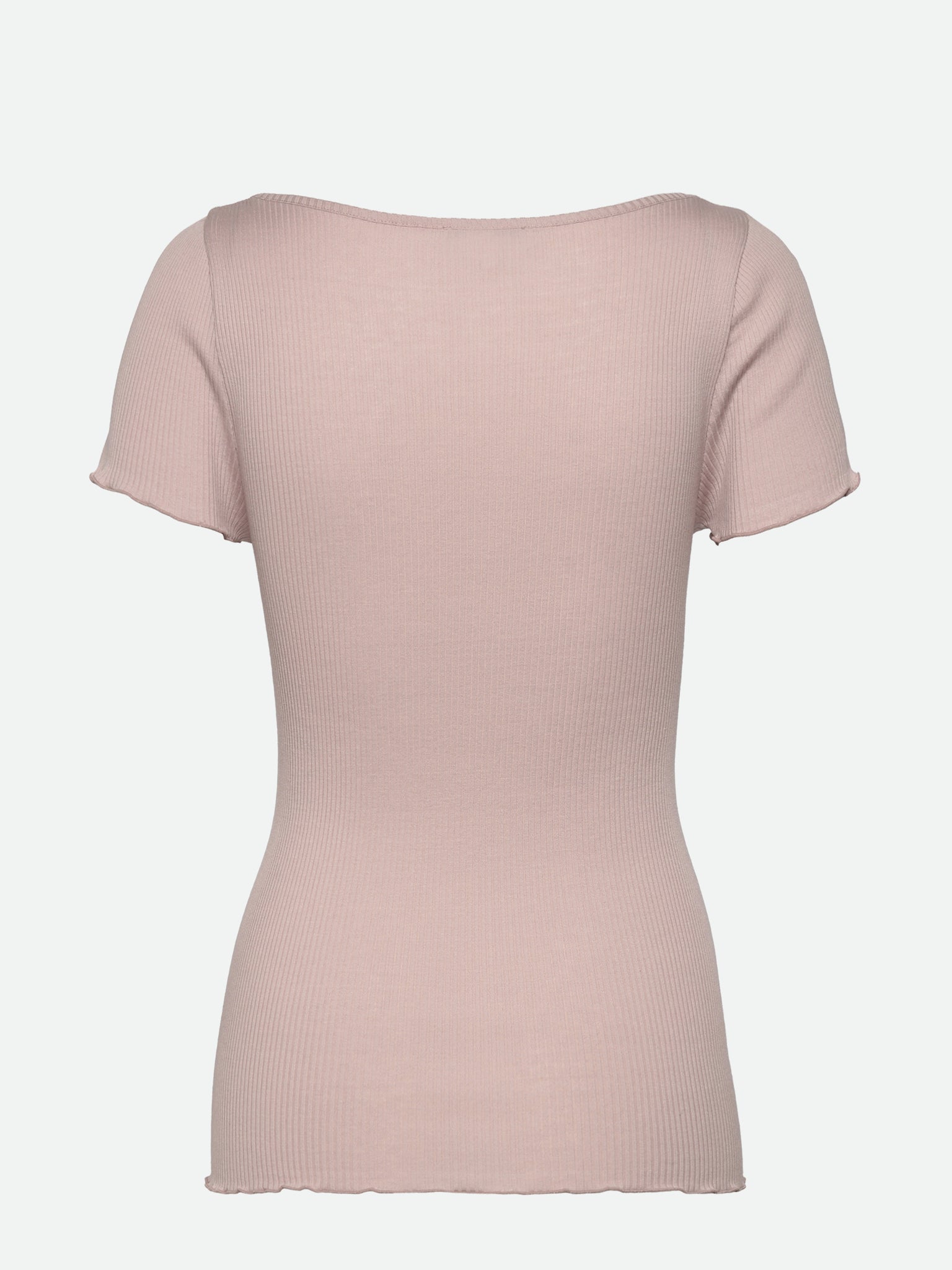RWBenita Silk SS V-neck T-shirt T-shirt Rosemunde Woman