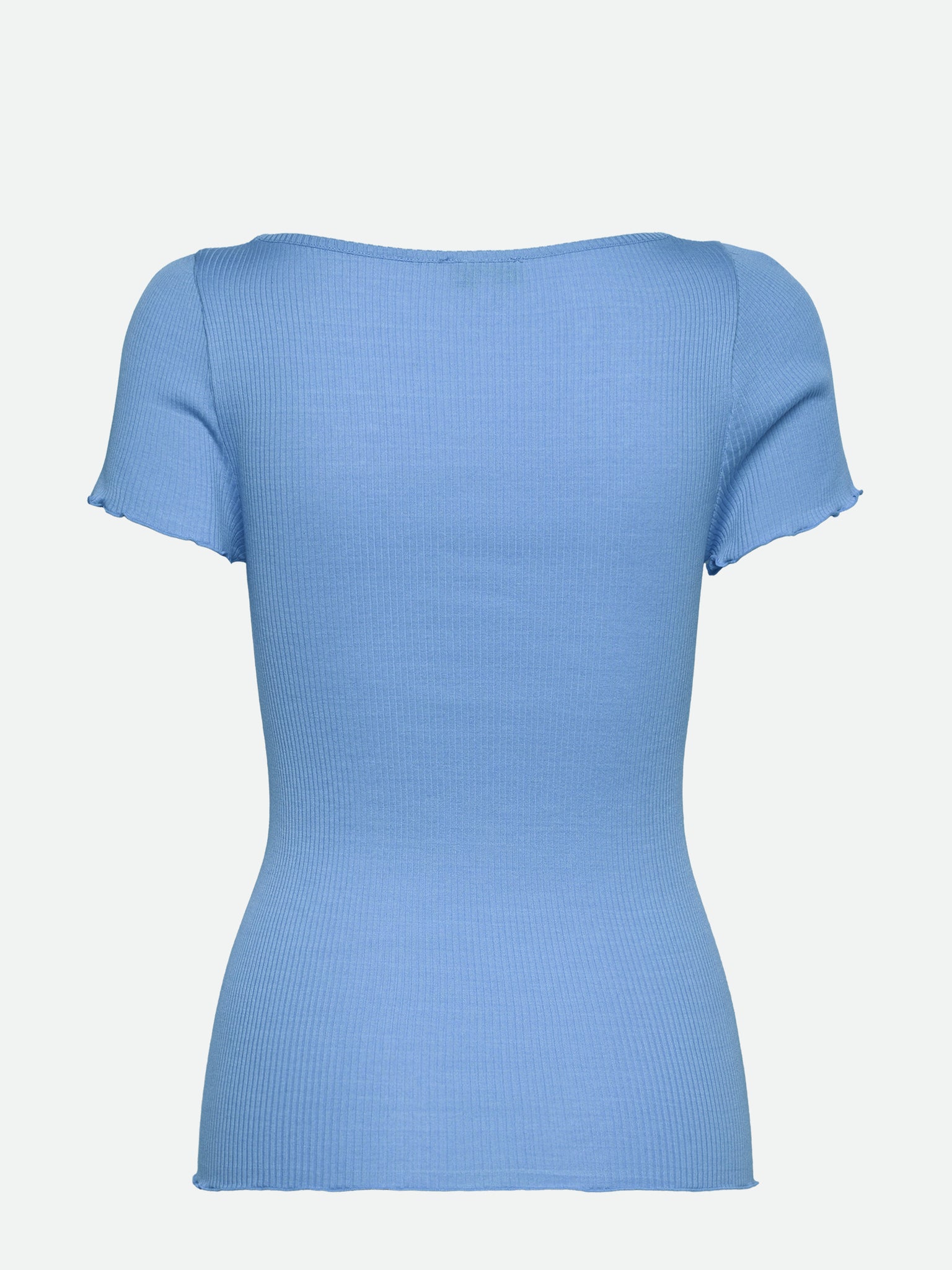 RWBenita Silk SS V-neck T-shirt T-shirt Rosemunde Woman