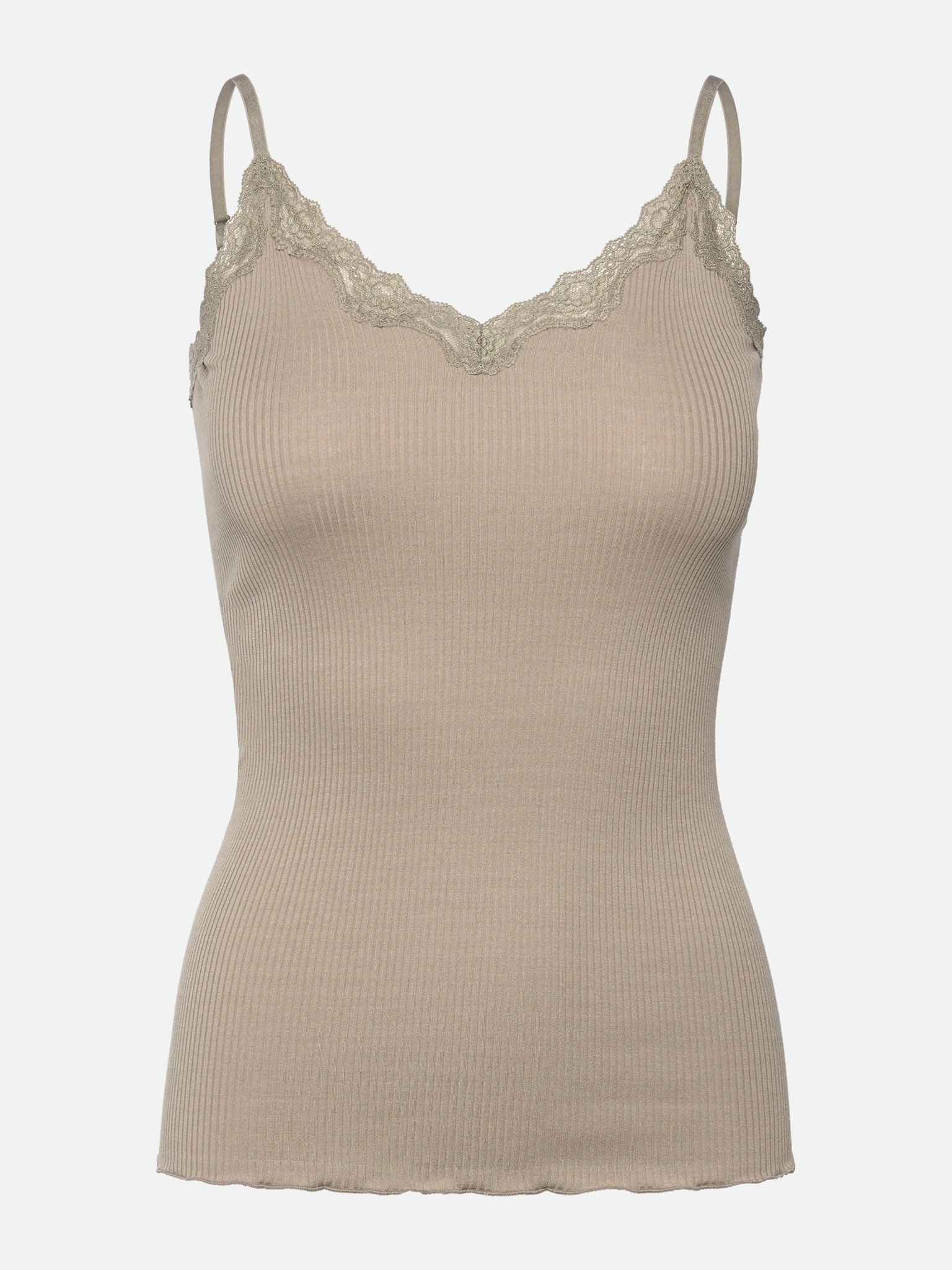 RWBeatha SL Regular Singlet Top Top Rosemunde Woman XS laurel oak