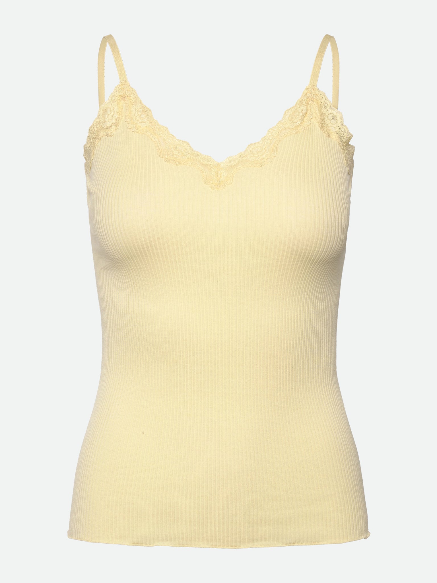 RWBeatha SL Regular Singlet Top Top Rosemunde Woman XS pastel yellow
