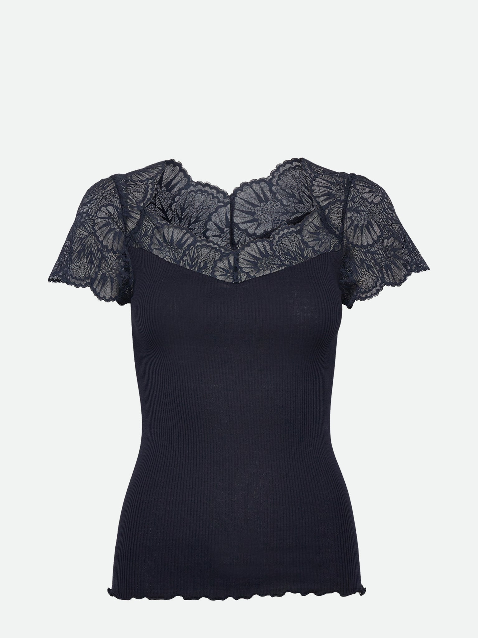 RWBeatha Silk Capsleeve T-shirt T-shirt Nantong Joyfull Fashion Co. Ltd. (USD) XS navy