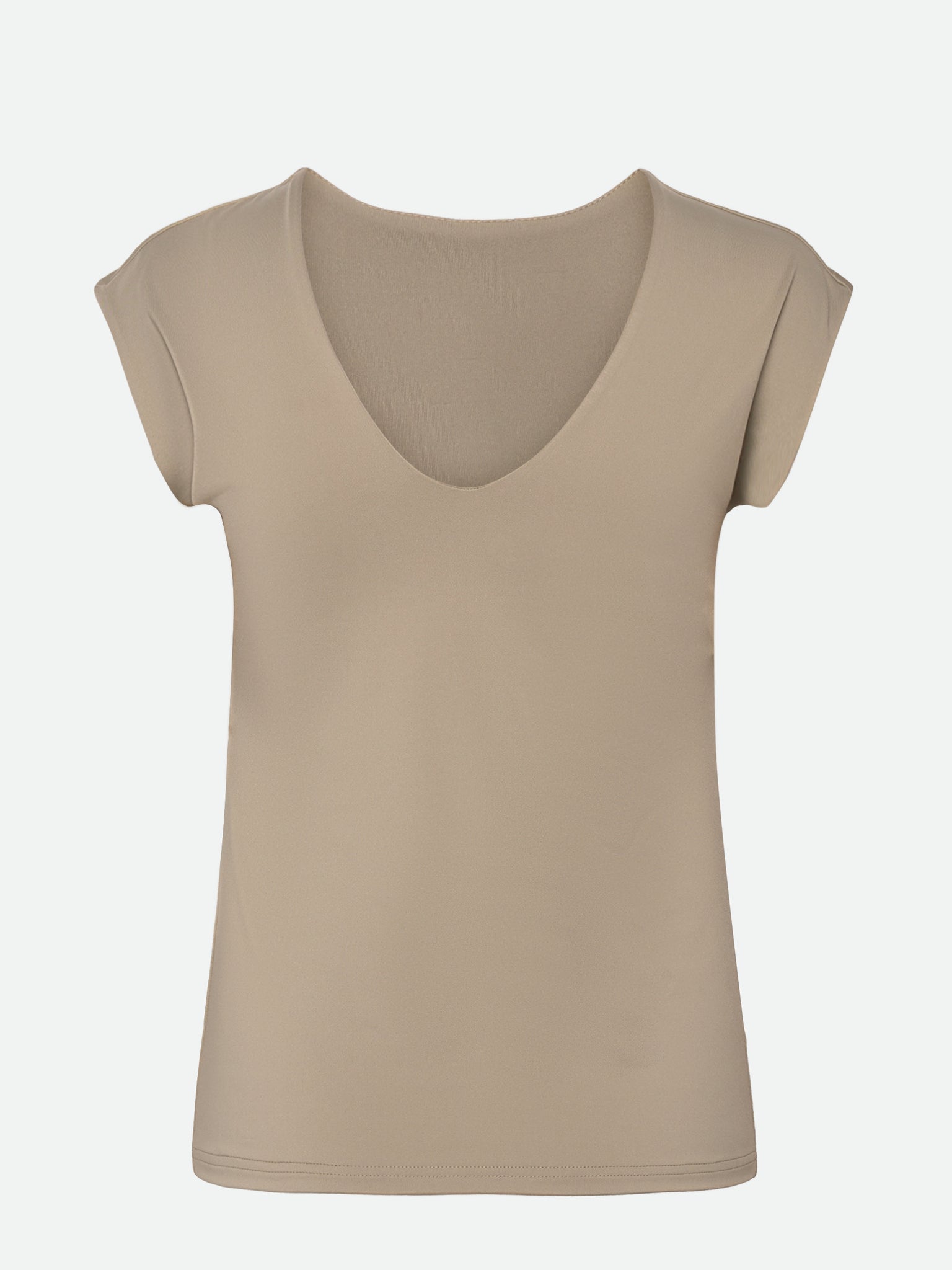 RWBillie Capsleeve V-neck top Top Rosemunde Woman 34 laurel oak