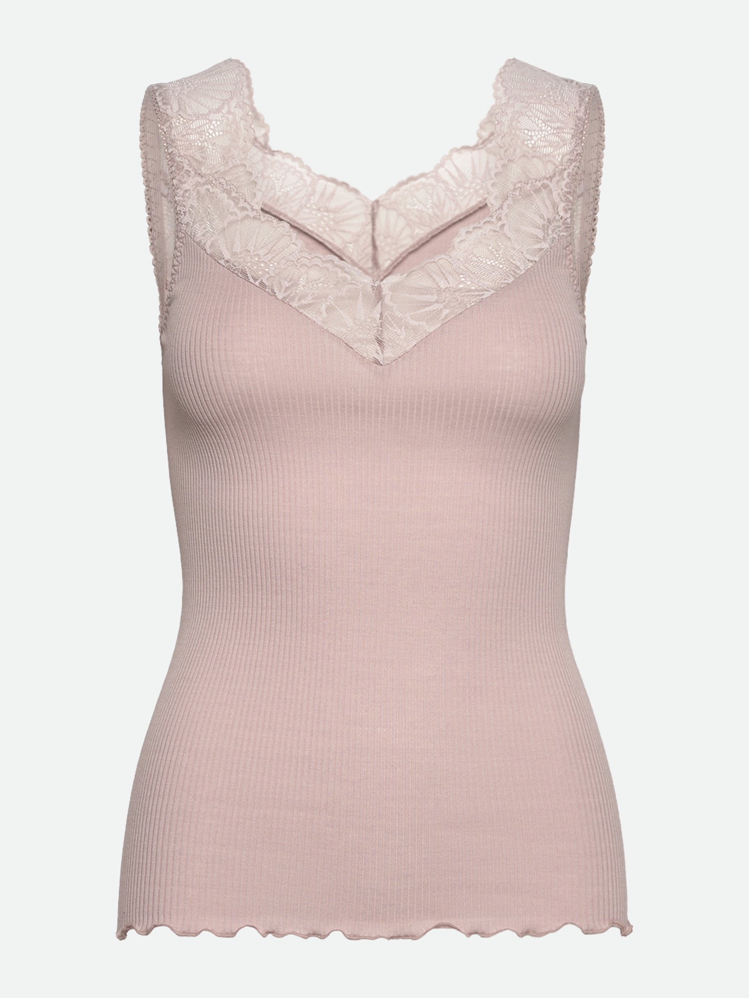 RWBeatha SL Lace Top Top Rosemunde Woman XS shadow gray