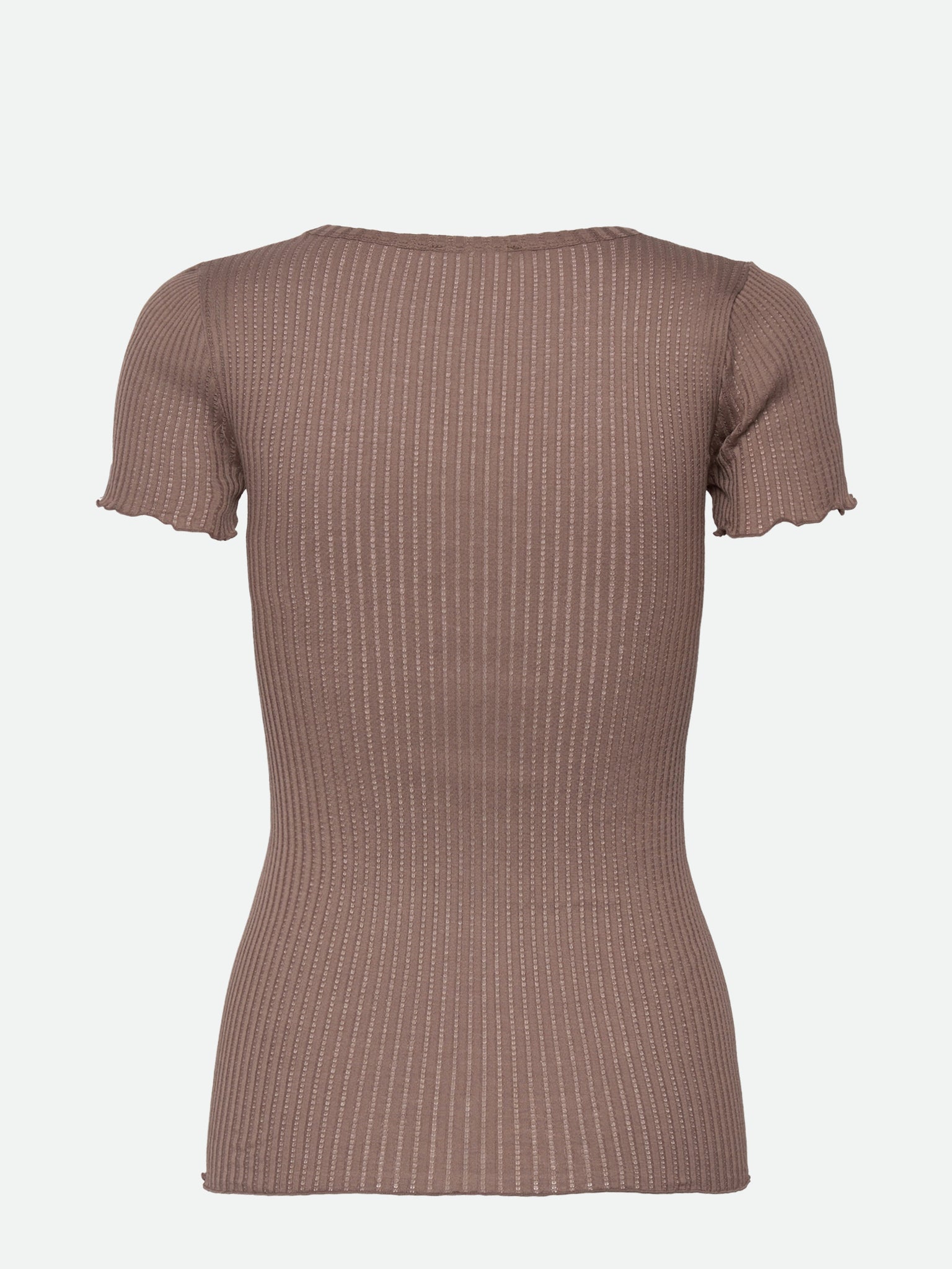 RWBelize Silk SS V-Neck T-shirt T-shirt Rosemunde Woman