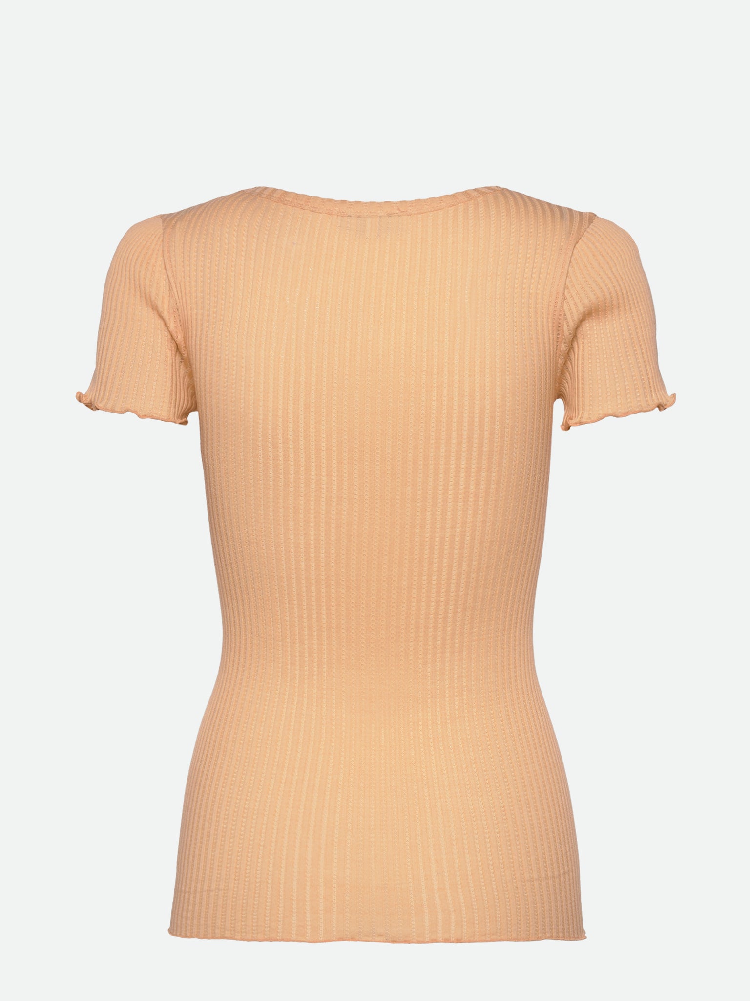RWBelize Silk SS V-Neck T-shirt T-shirt Rosemunde Woman