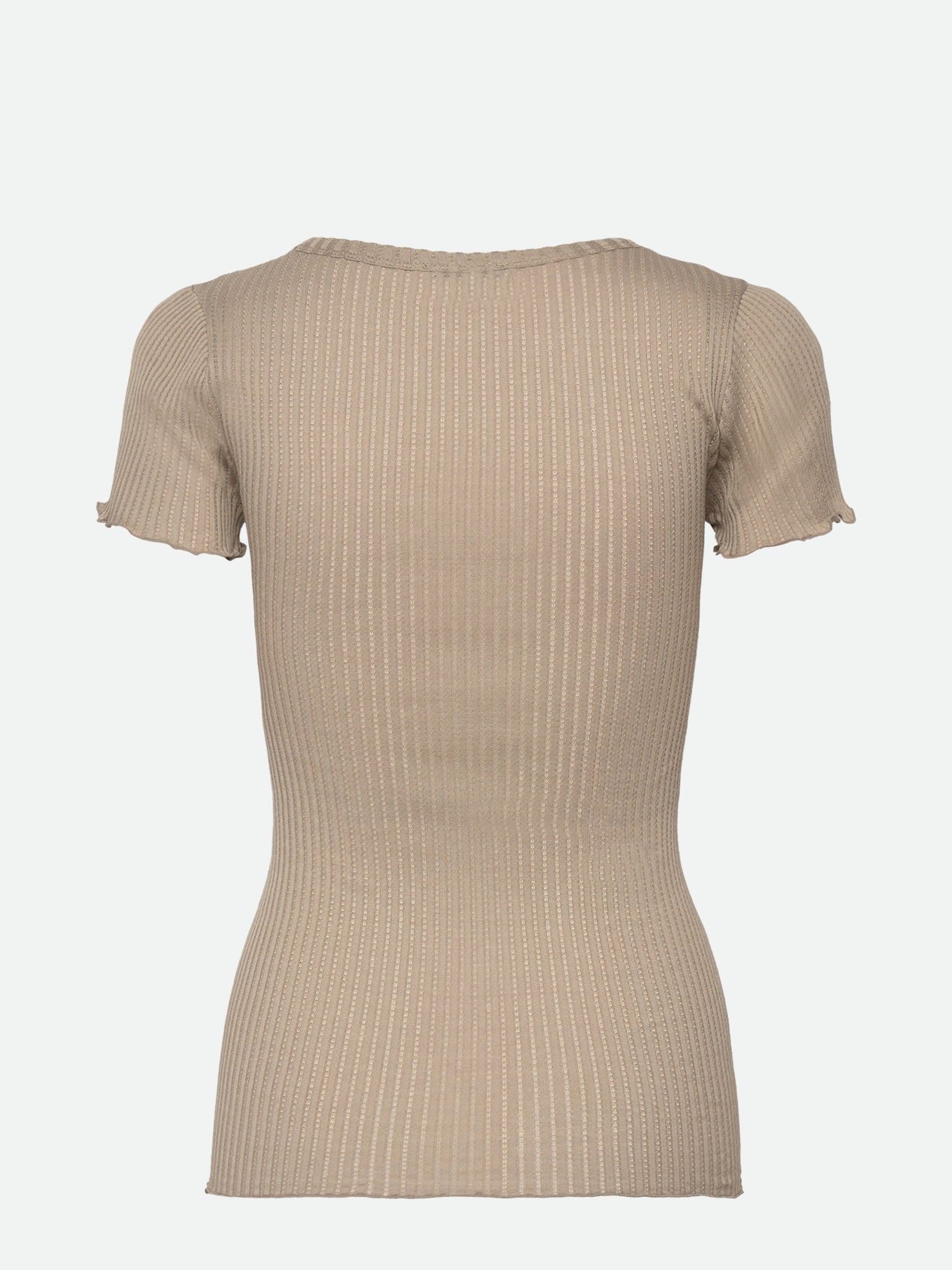 RWBelize Silk SS V-Neck T-shirt T-shirt Rosemunde Woman